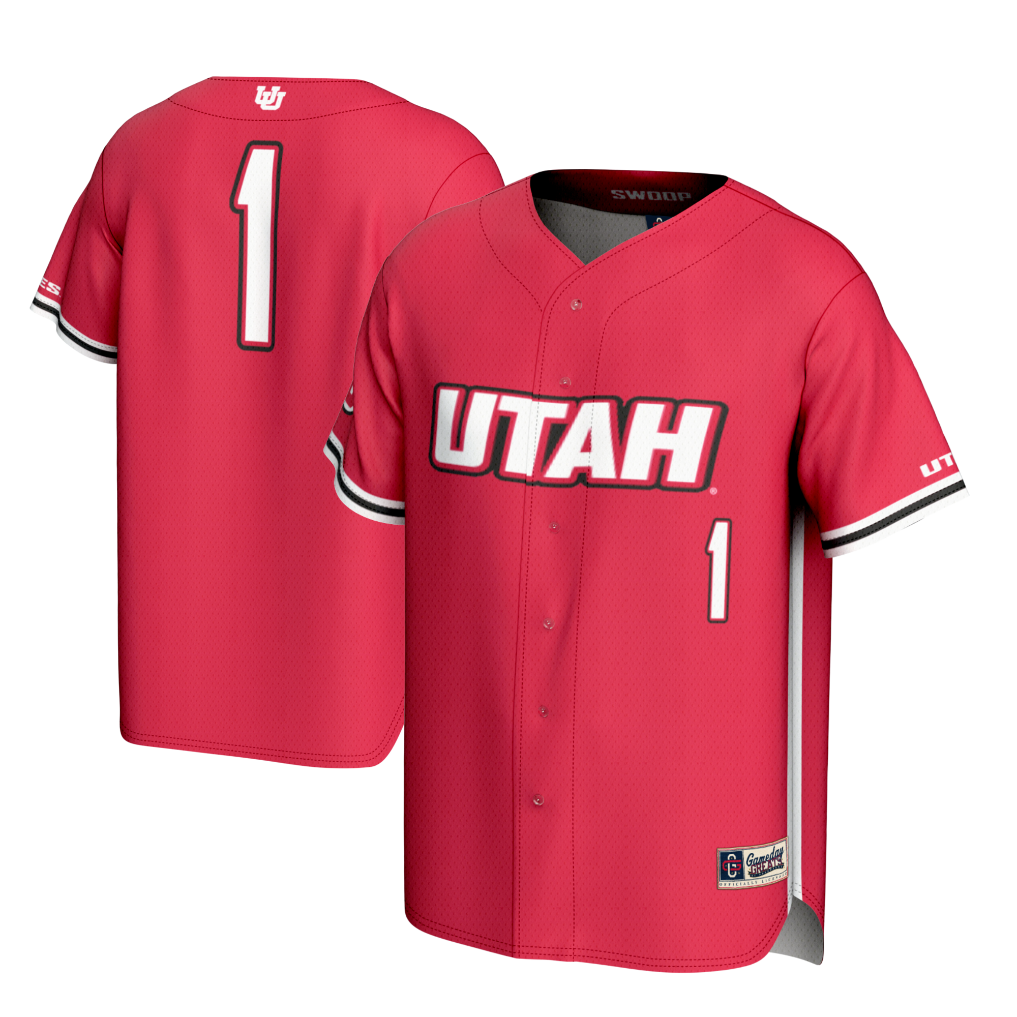 Women's Utah Utes Red Fashion Jersey