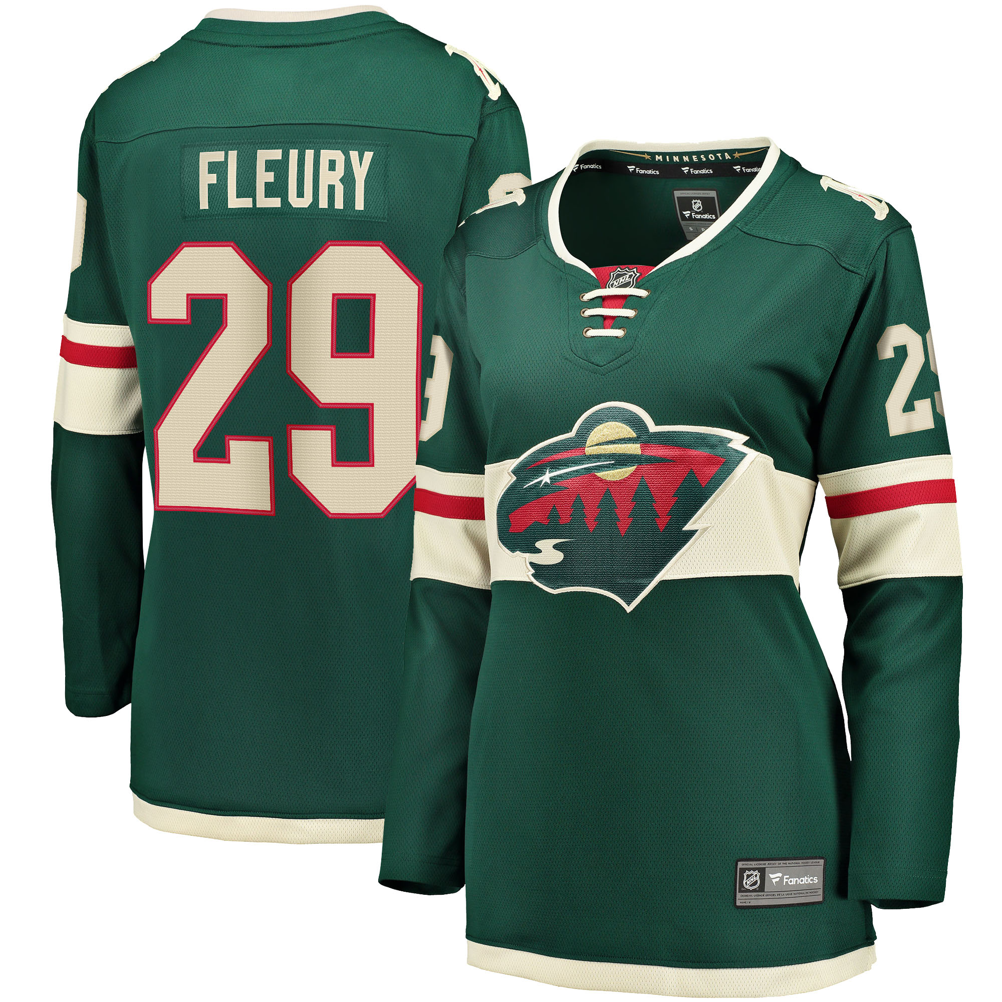 Men's Minnesota Wild Green Player Jersey