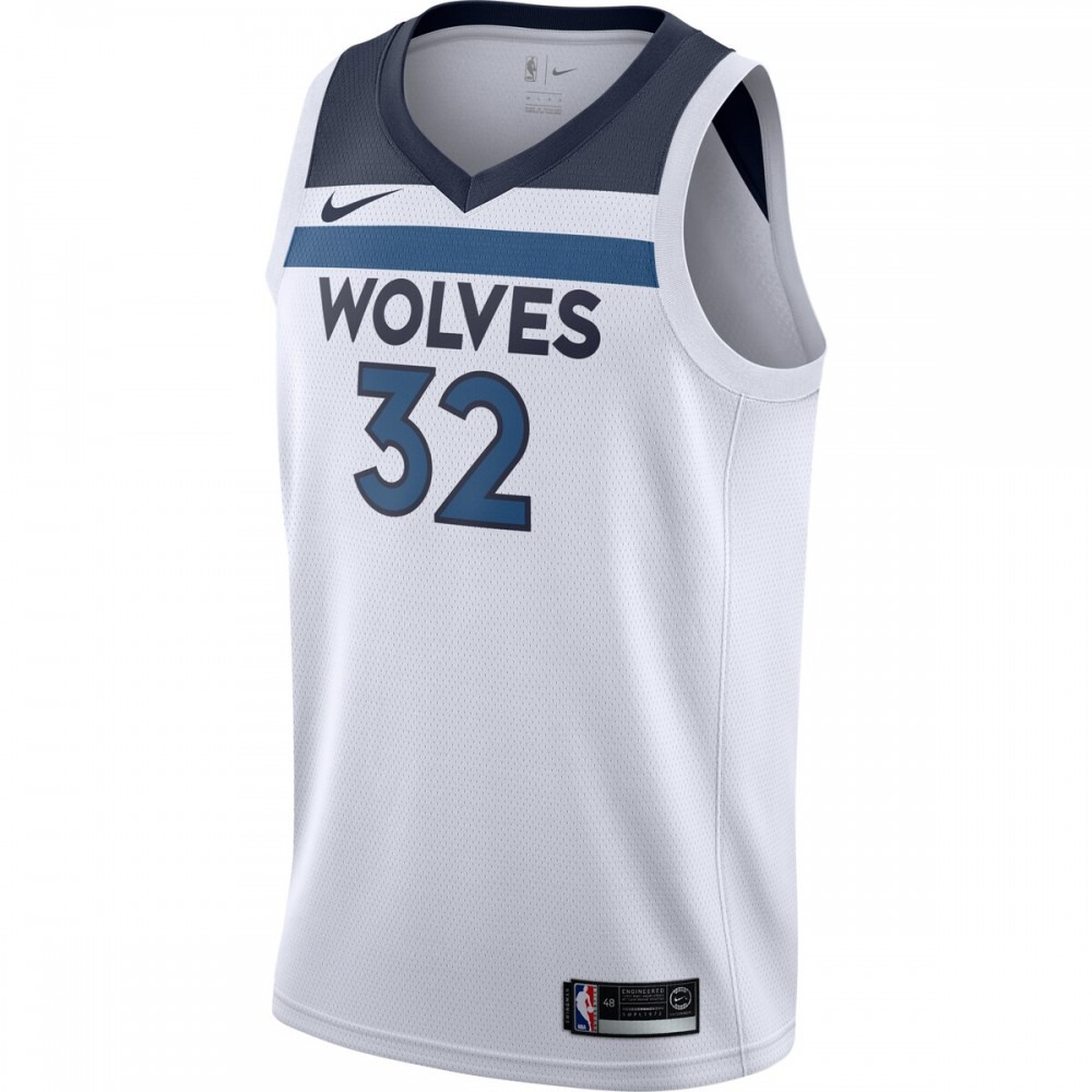 Men's Minnesota Timberwolves White Swingman Jersey