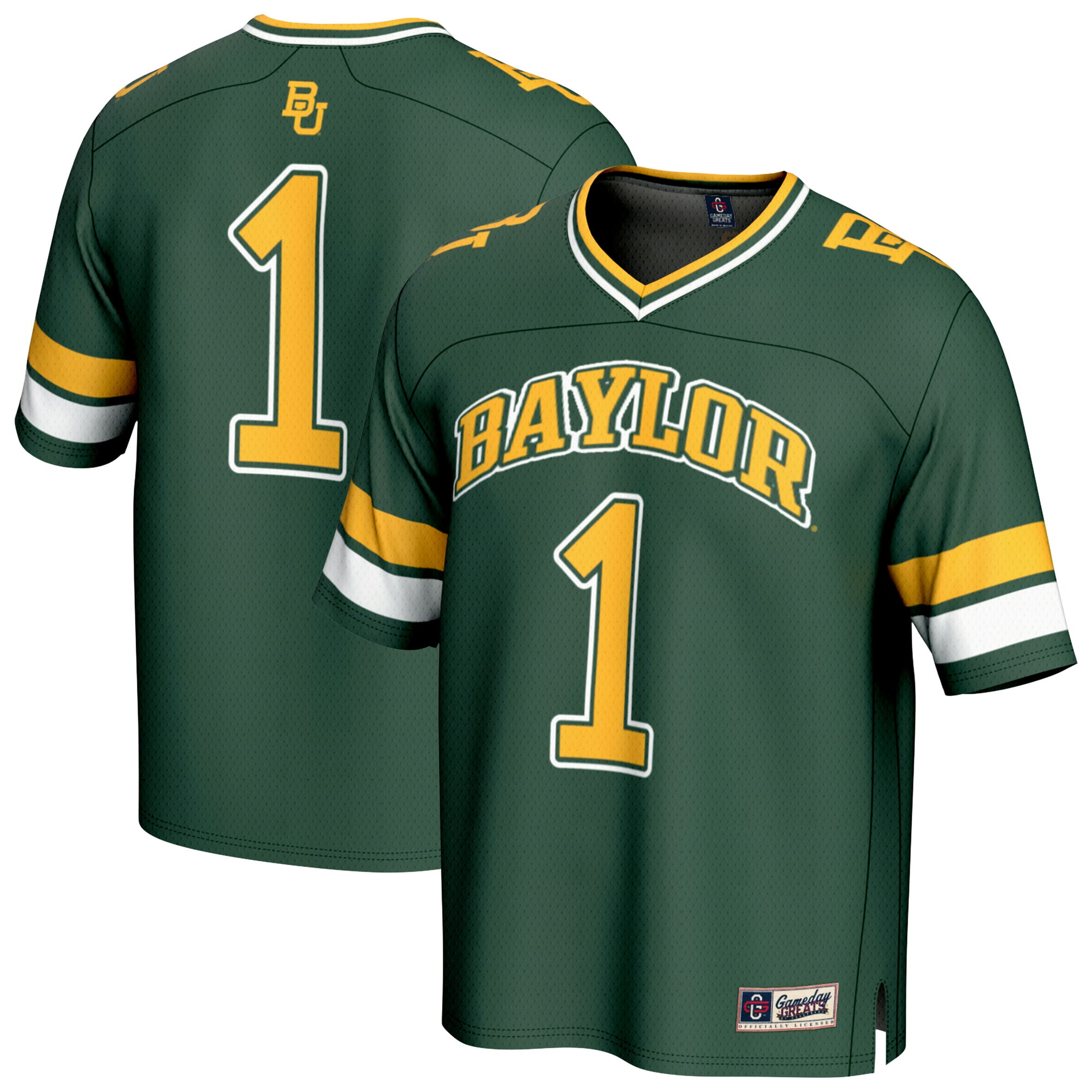 Men's Baylor Bears Green Fashion Jersey