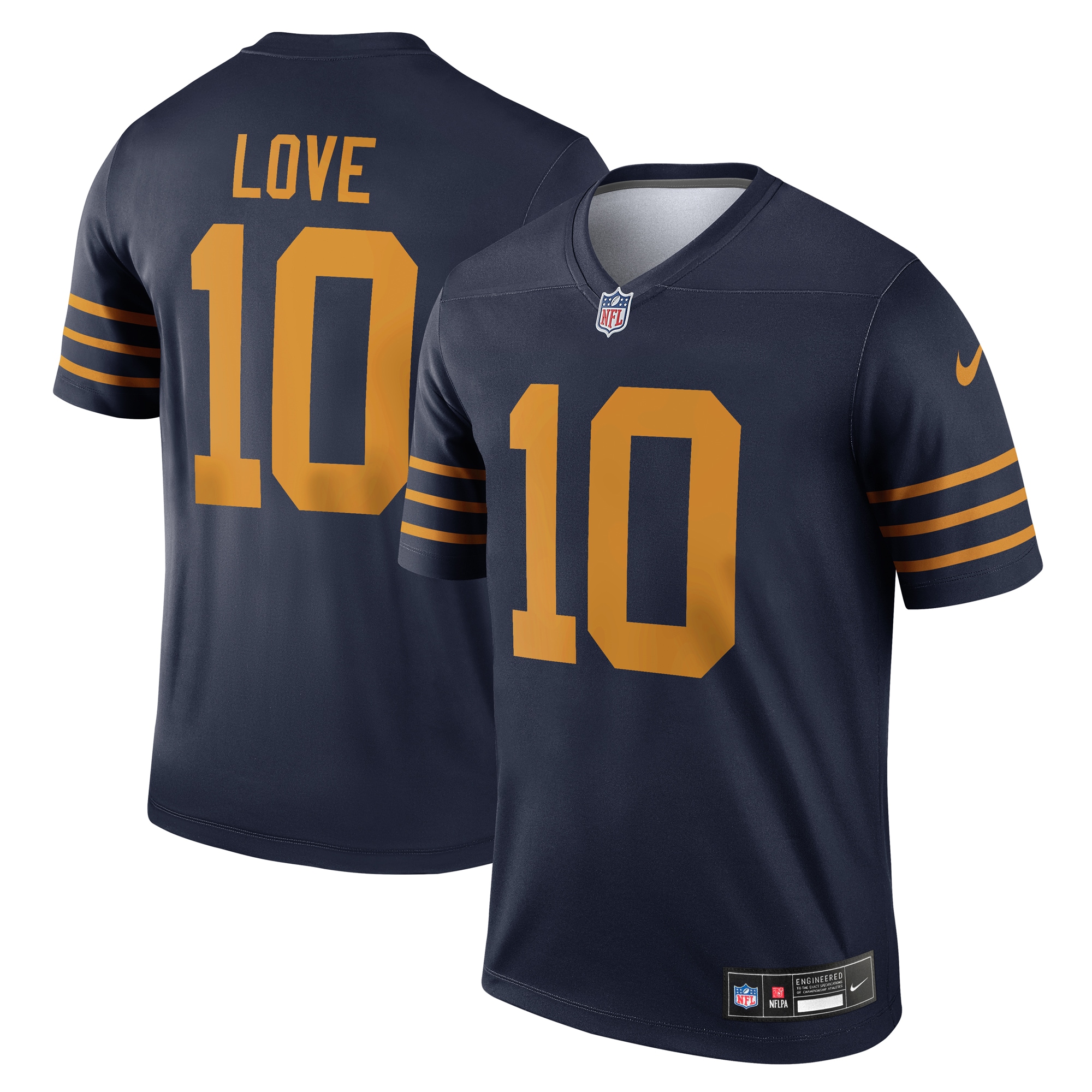 Men's Green Bay Packers Navy Classic Player Jersey