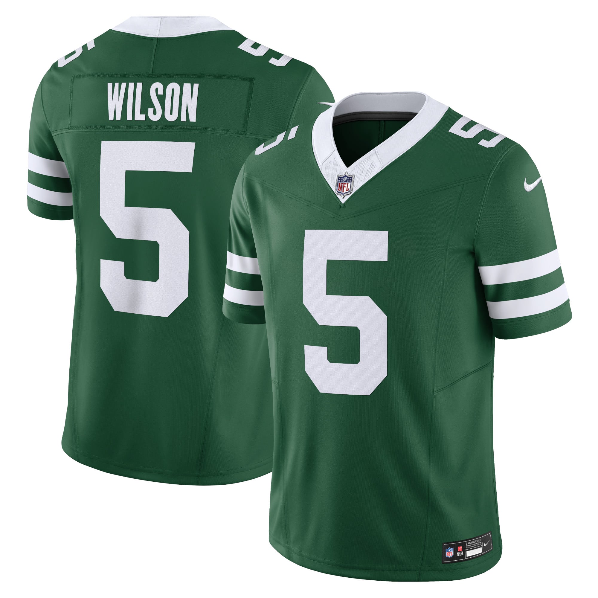 Women's New York Jets Green Limited Jersey