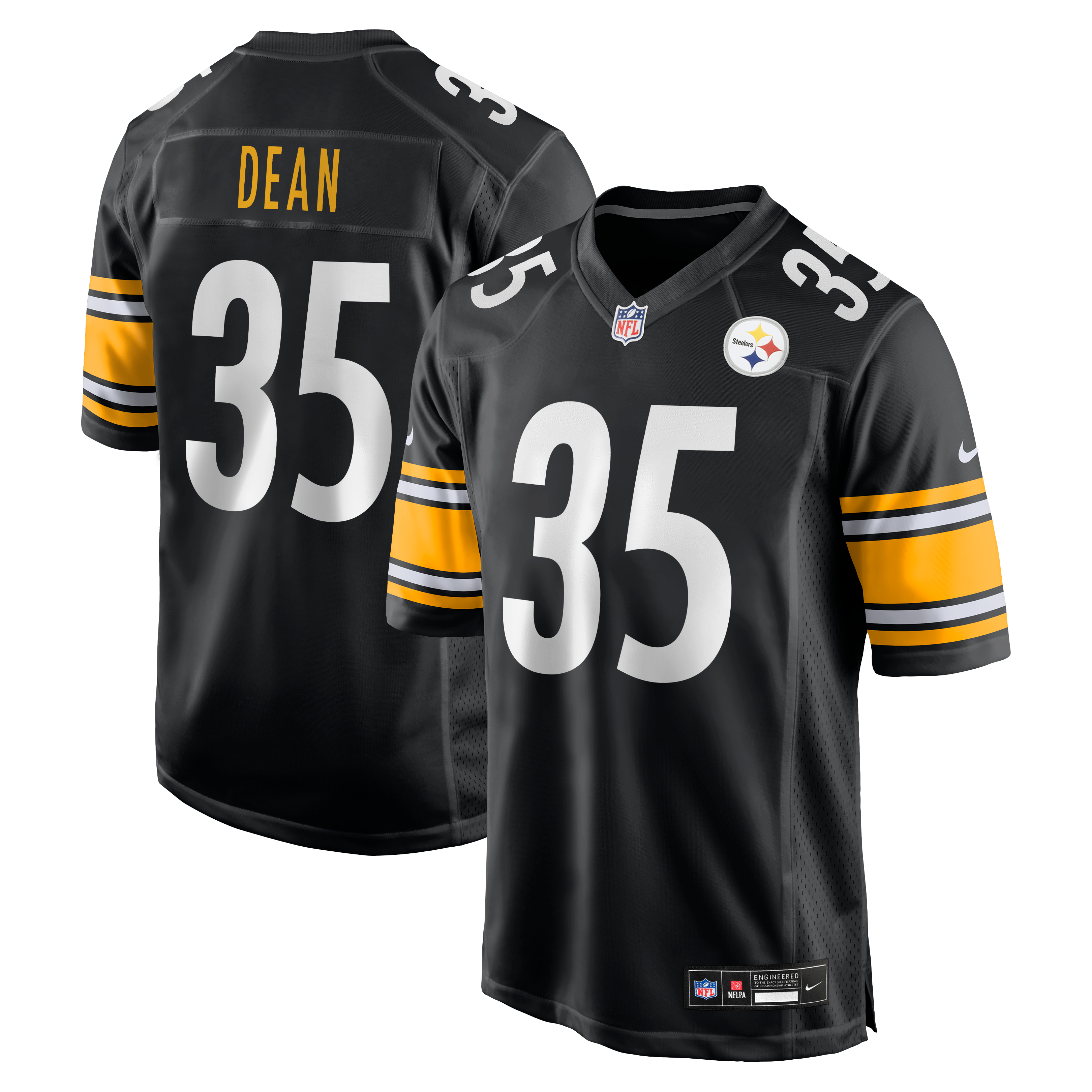 Women's Pittsburgh Steelers Black Game Jersey