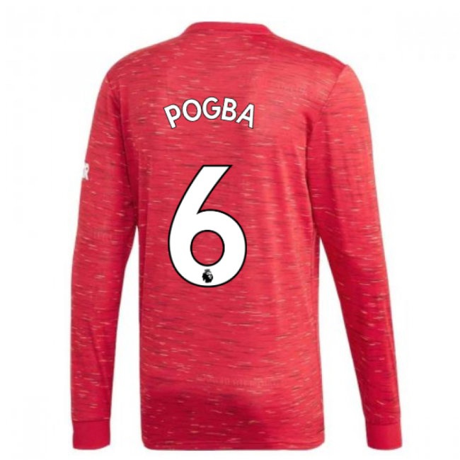 Men's Man Utd 2020/21 Home Long Sleeve Jersey
