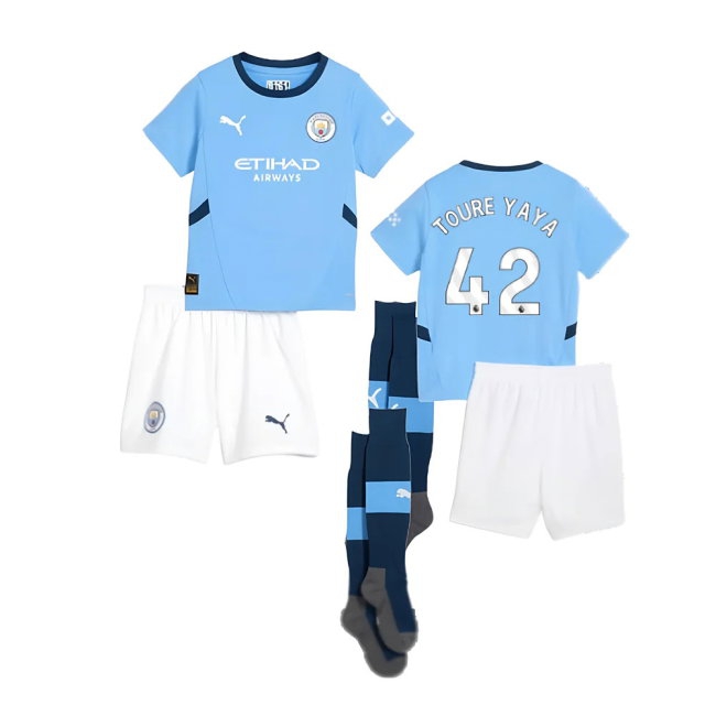 Kids' Man City 2024/25 City Kit