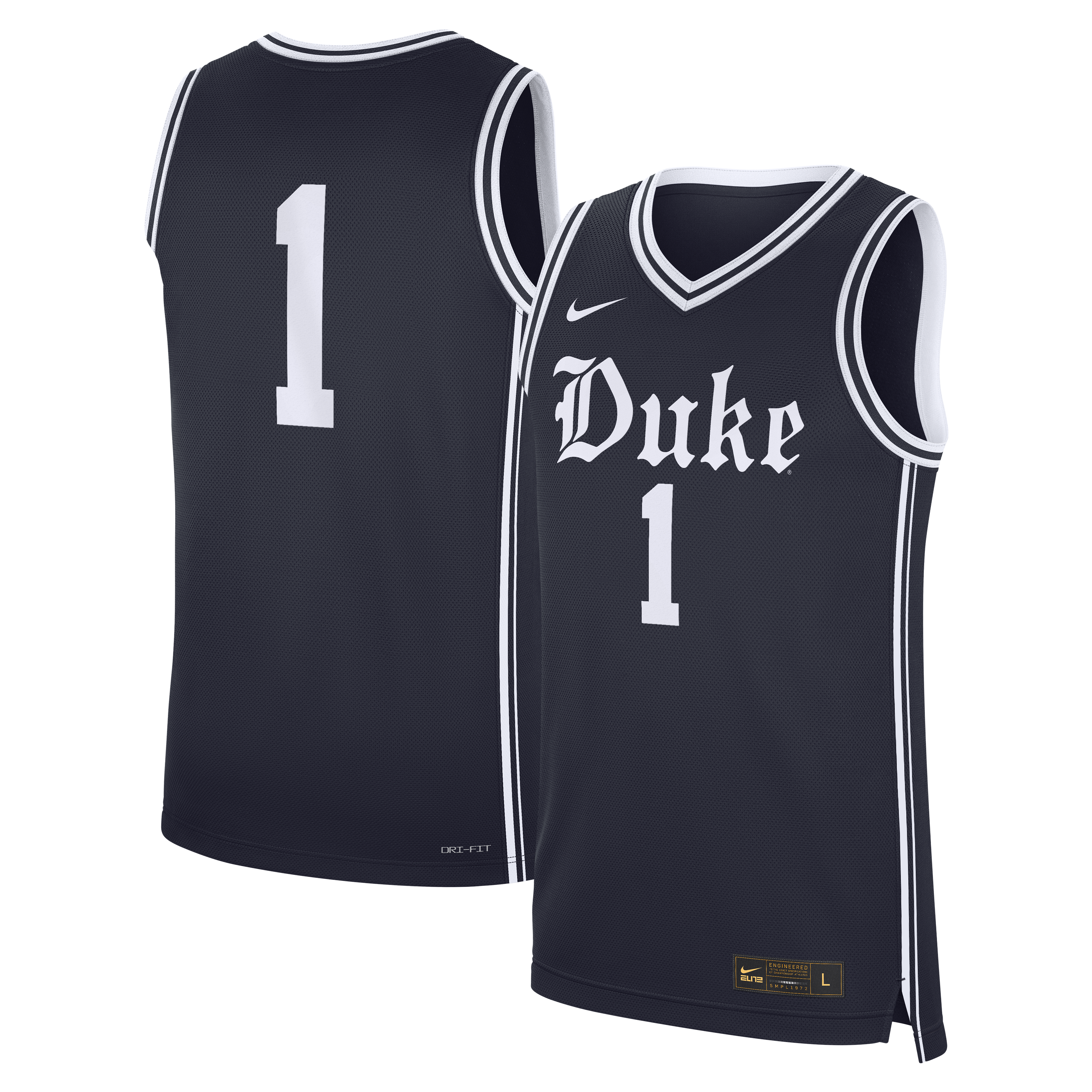 Men's Duke Blue Devils Navy Replica Jersey