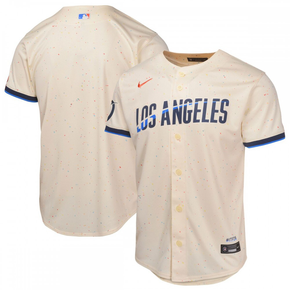 Women's Los Angeles Dodgers 2024 Cream City Limited Jersey