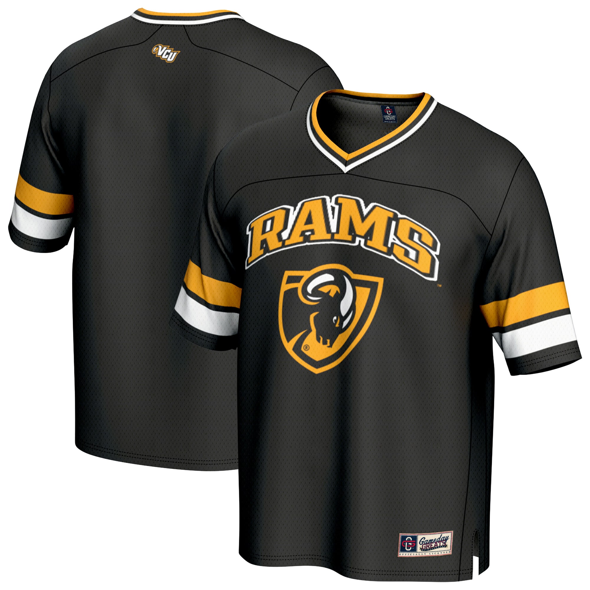 Men's VCU Rams Black Jersey