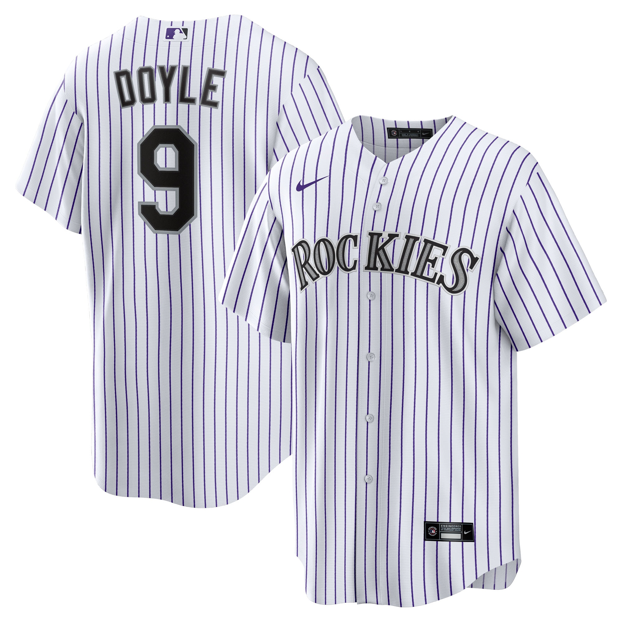 Kids' Colorado Rockies White Replica Jersey