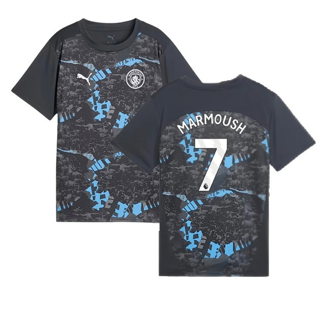 Men's Man City 2024/25 Gray City Jersey