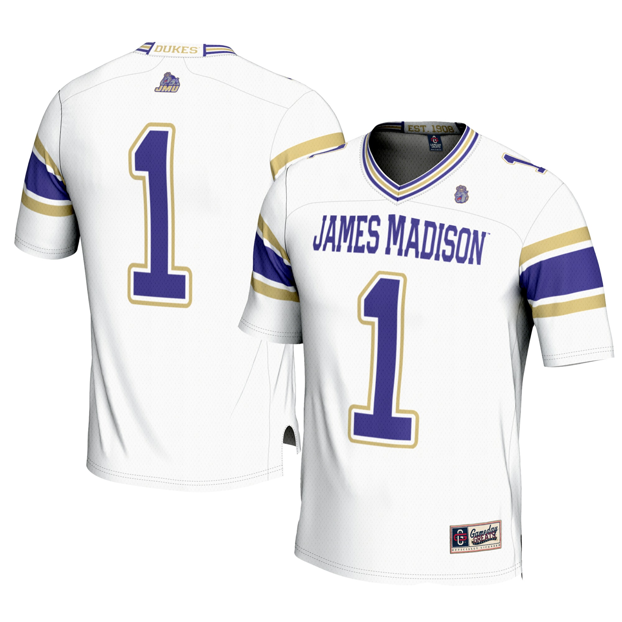 Kids' James Madison Dukes Cardinal Jersey