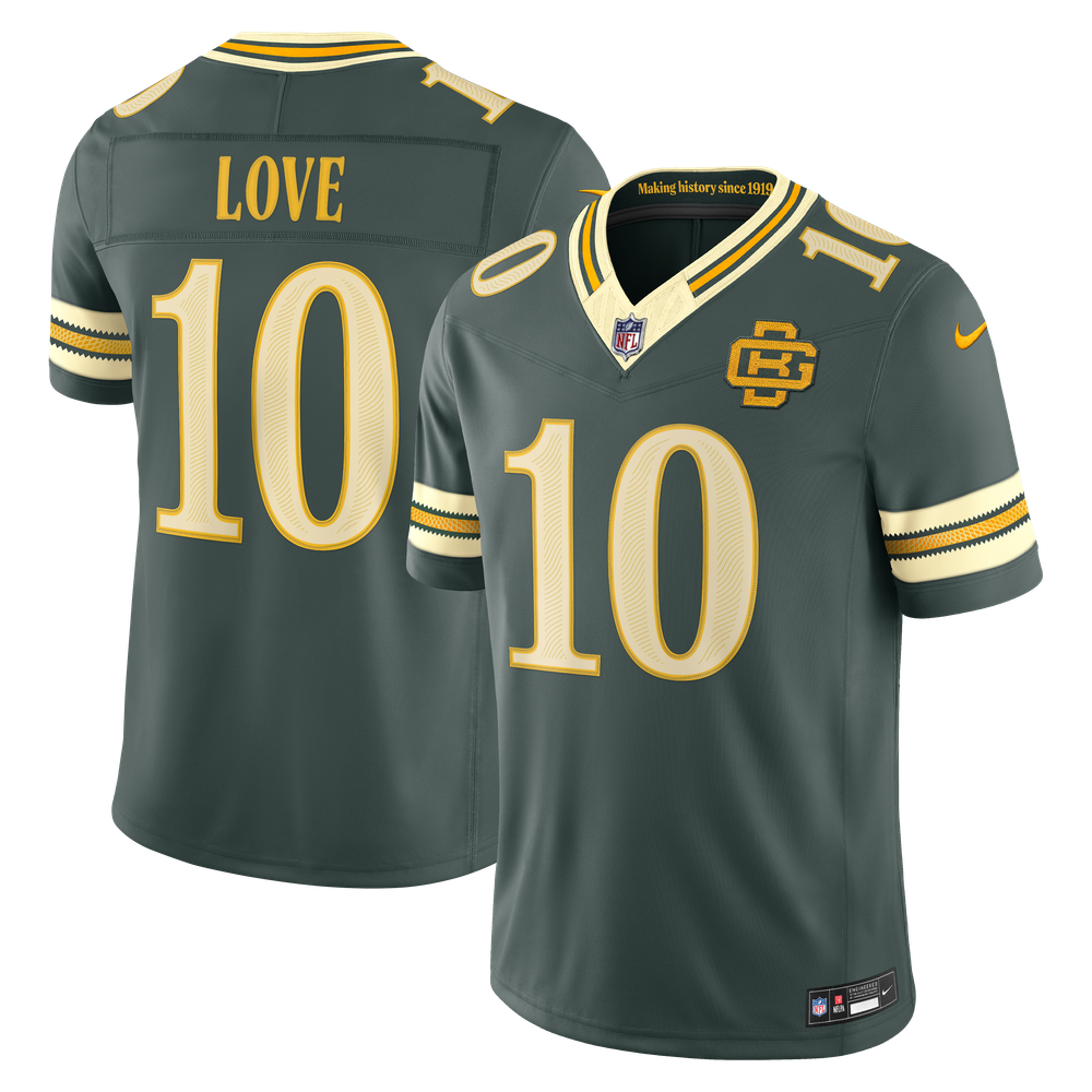 Men's Green Bay Packers 2026 Rivalries Stitched Limited Jersey