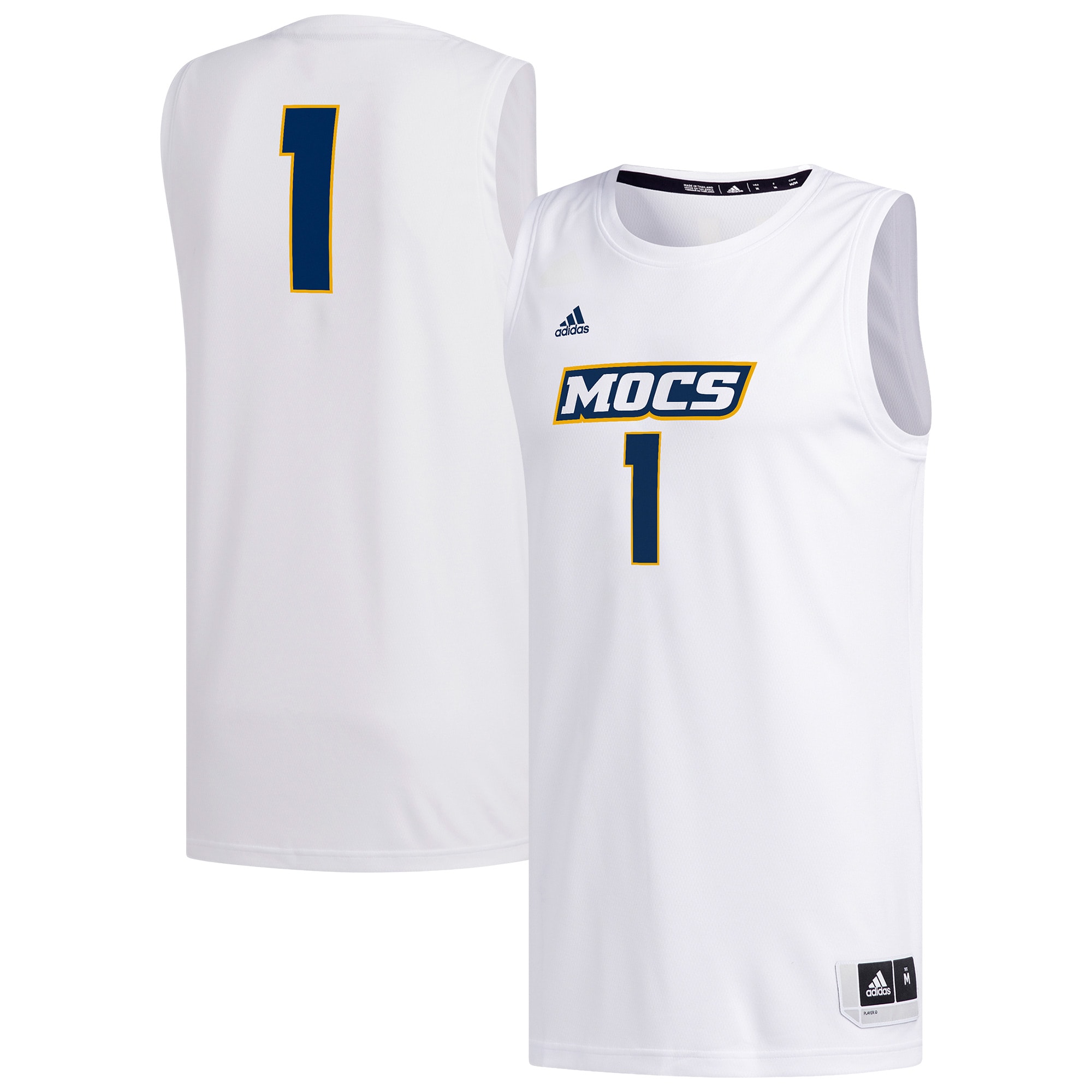 Men's Tennessee Chattanooga Mocs White Replica Jersey