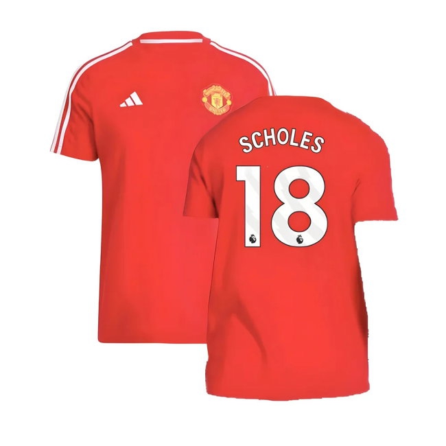 Men's Man Utd 2024/25 Red Tee