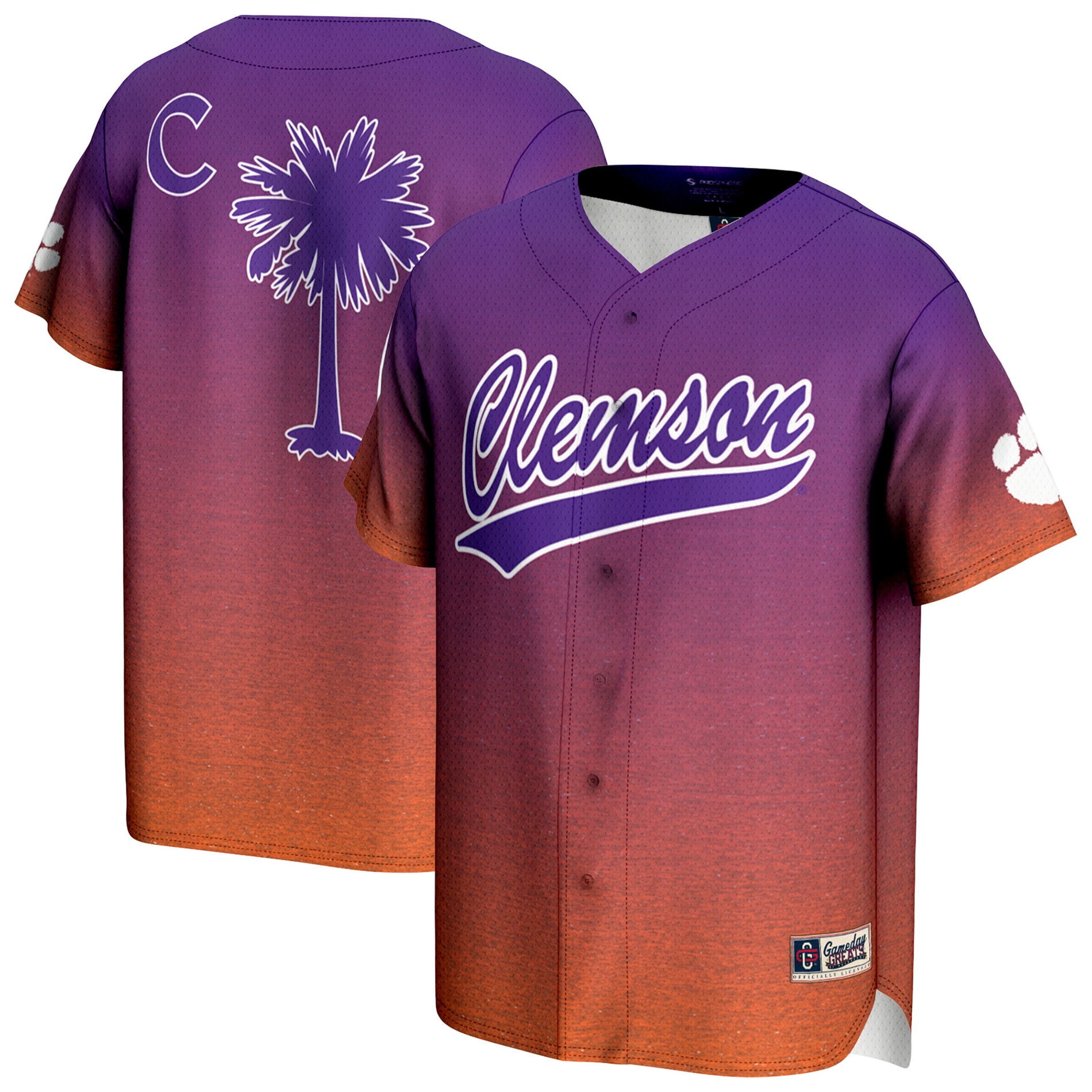 Kids' Clemson Tigers Purple Jersey