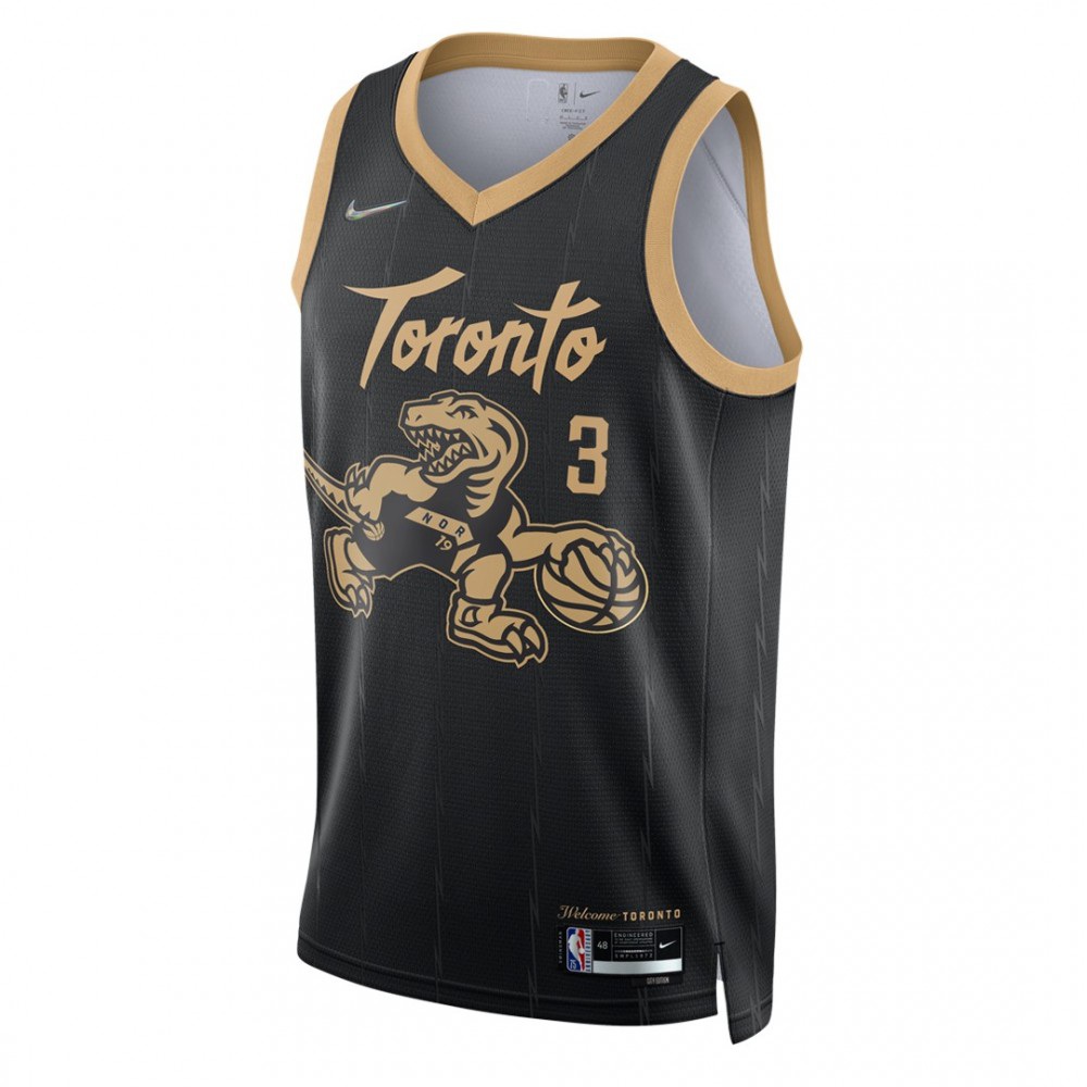 Men's Toronto Raptors 2021 Black City Swingman Jersey