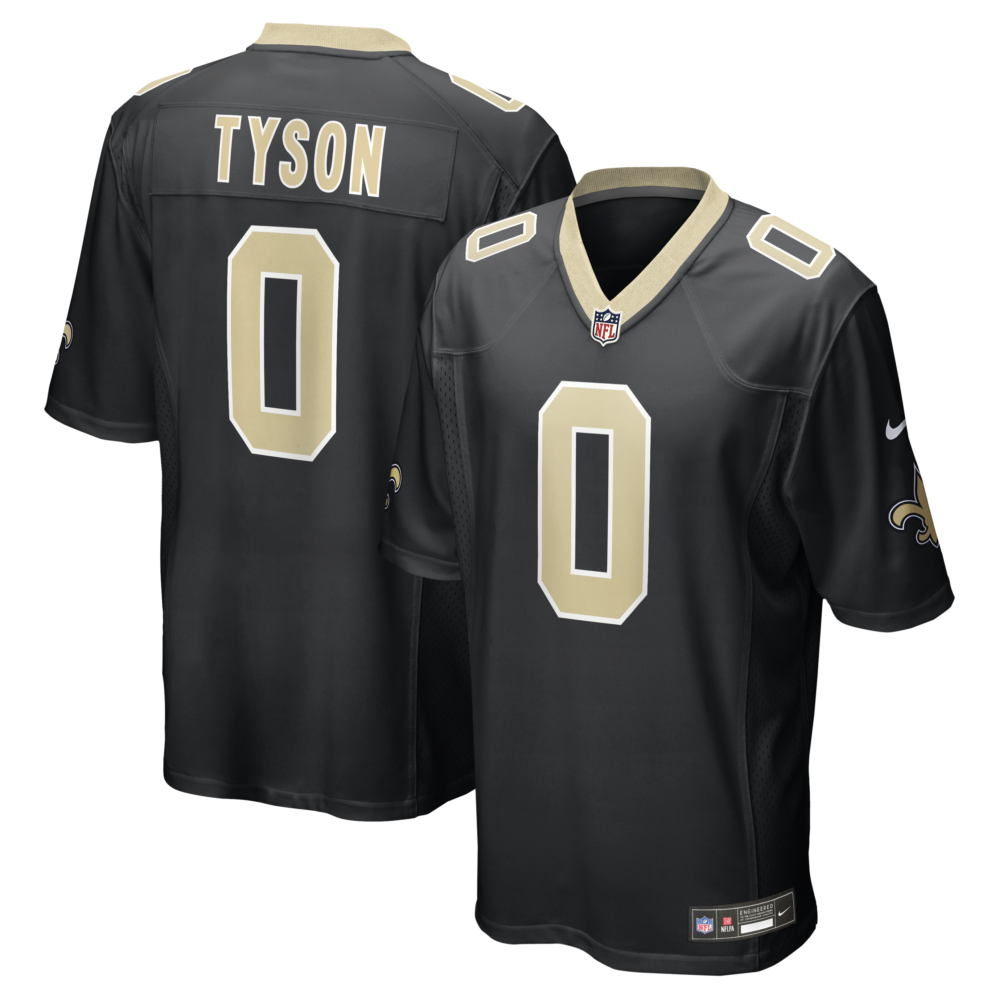Men's New Orleans Saints 2026 Black Game Jersey
