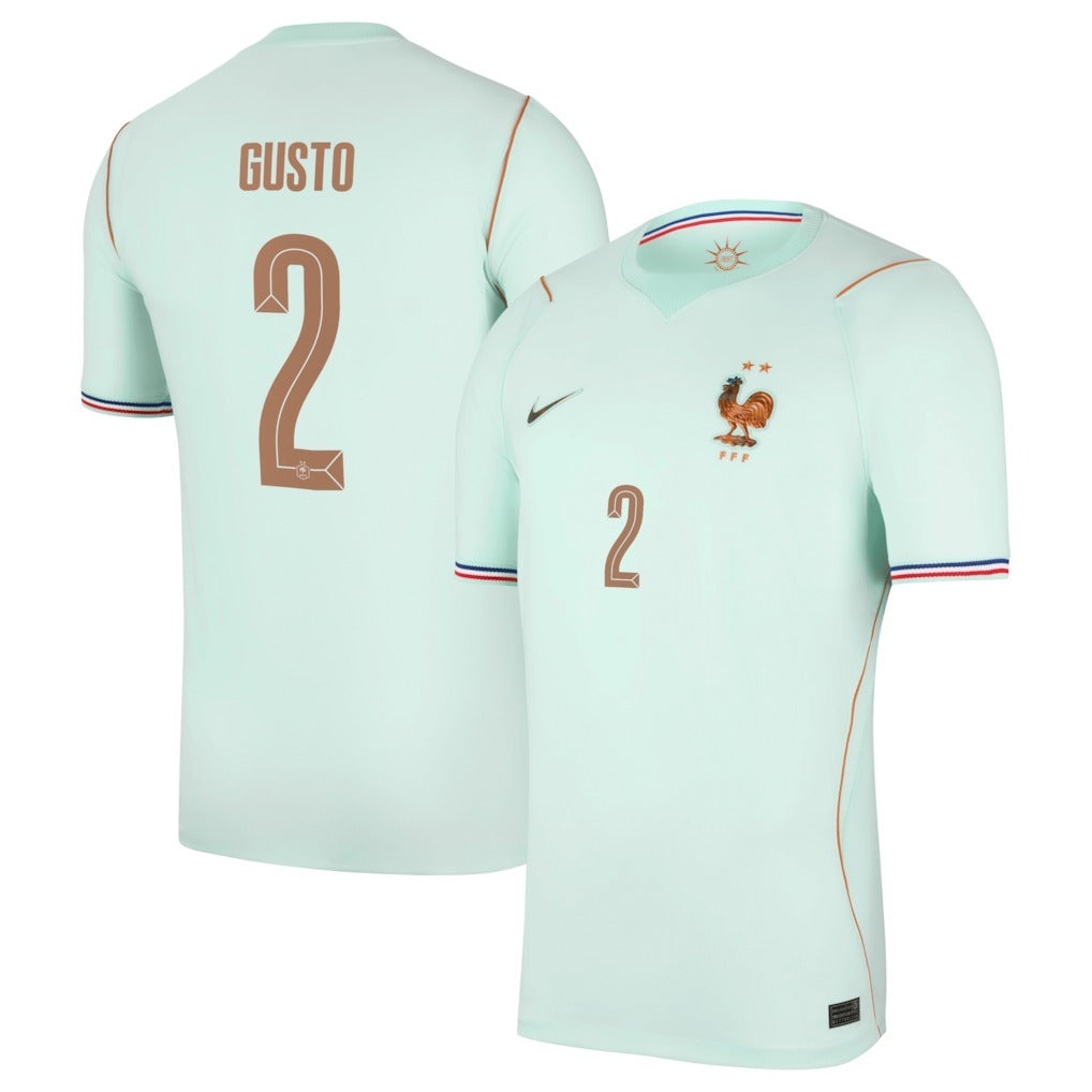 Men's France 2026 Green Away Jersey
