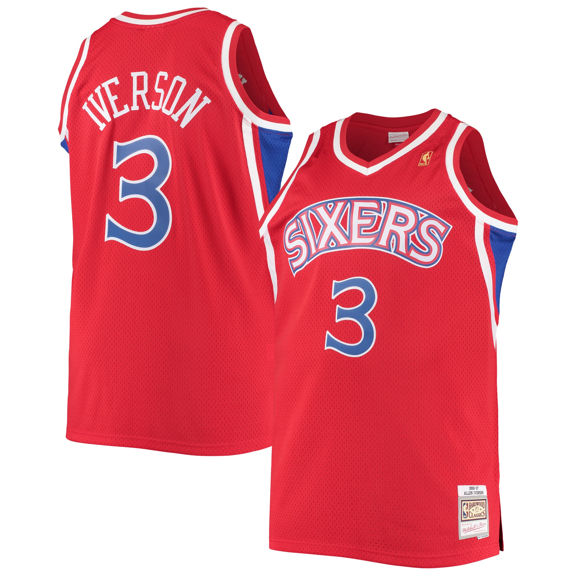 Women's Philadelphia 76ers Red Swingman Jersey