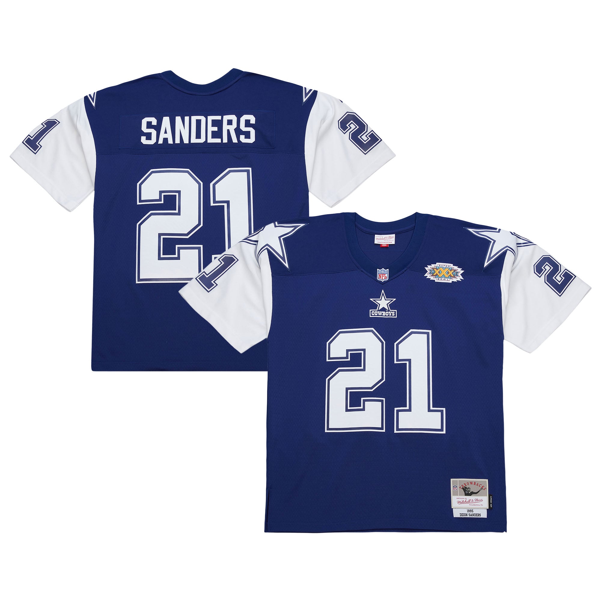 Men's Dallas Cowboys Navy Replica Jersey