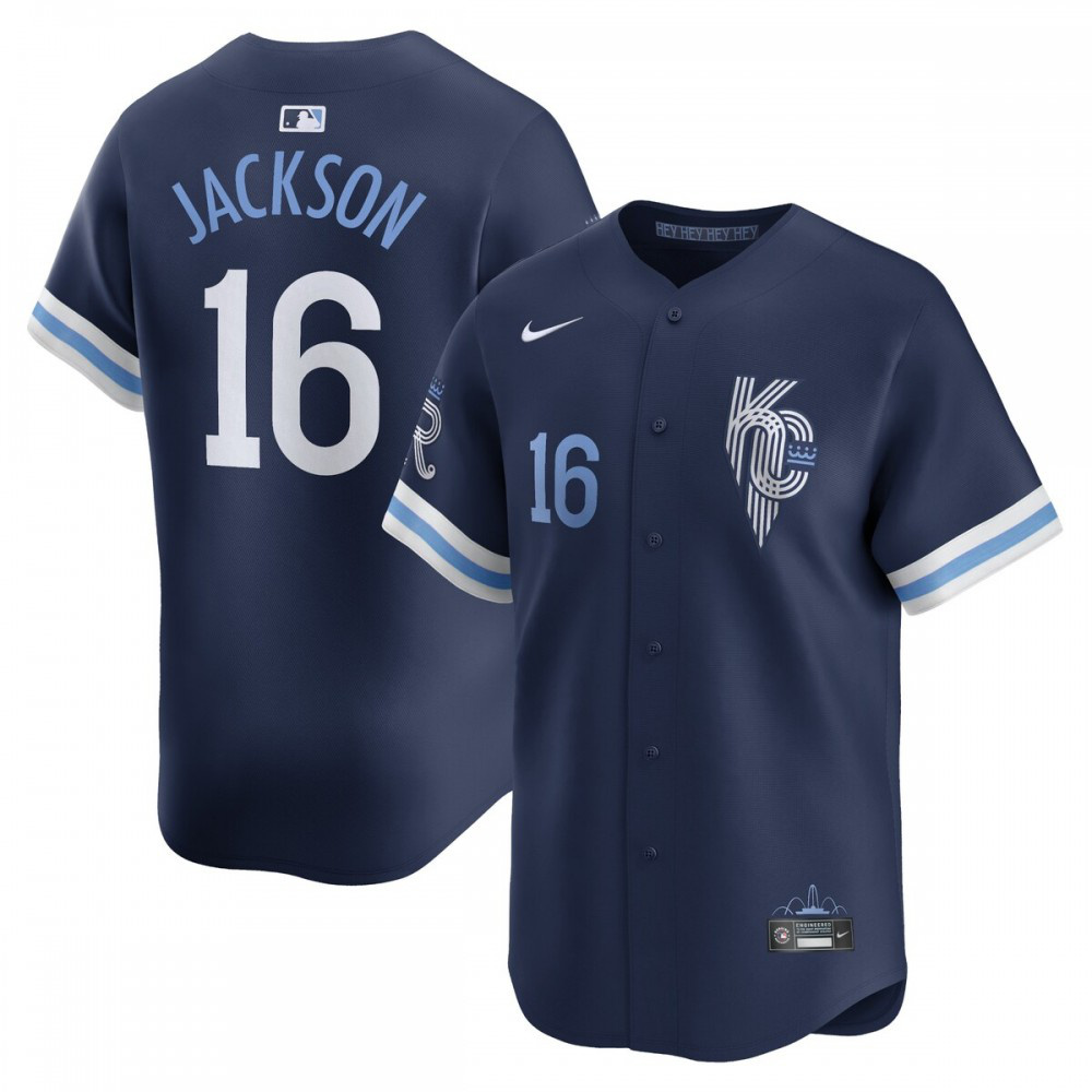 Women's Kansas City Royals Navy City Player Jersey