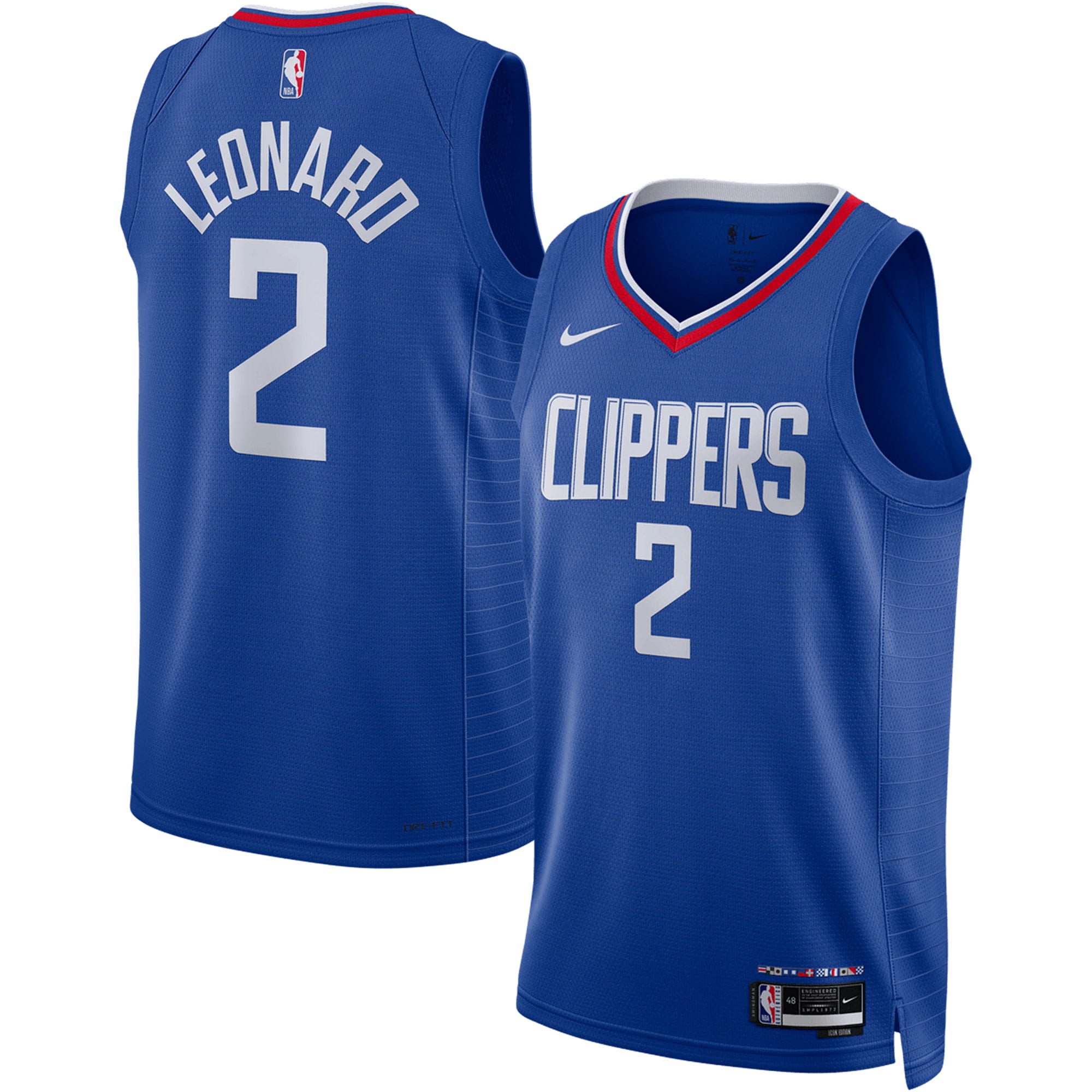 Men's LA Clippers Royal Icon Swingman Jersey