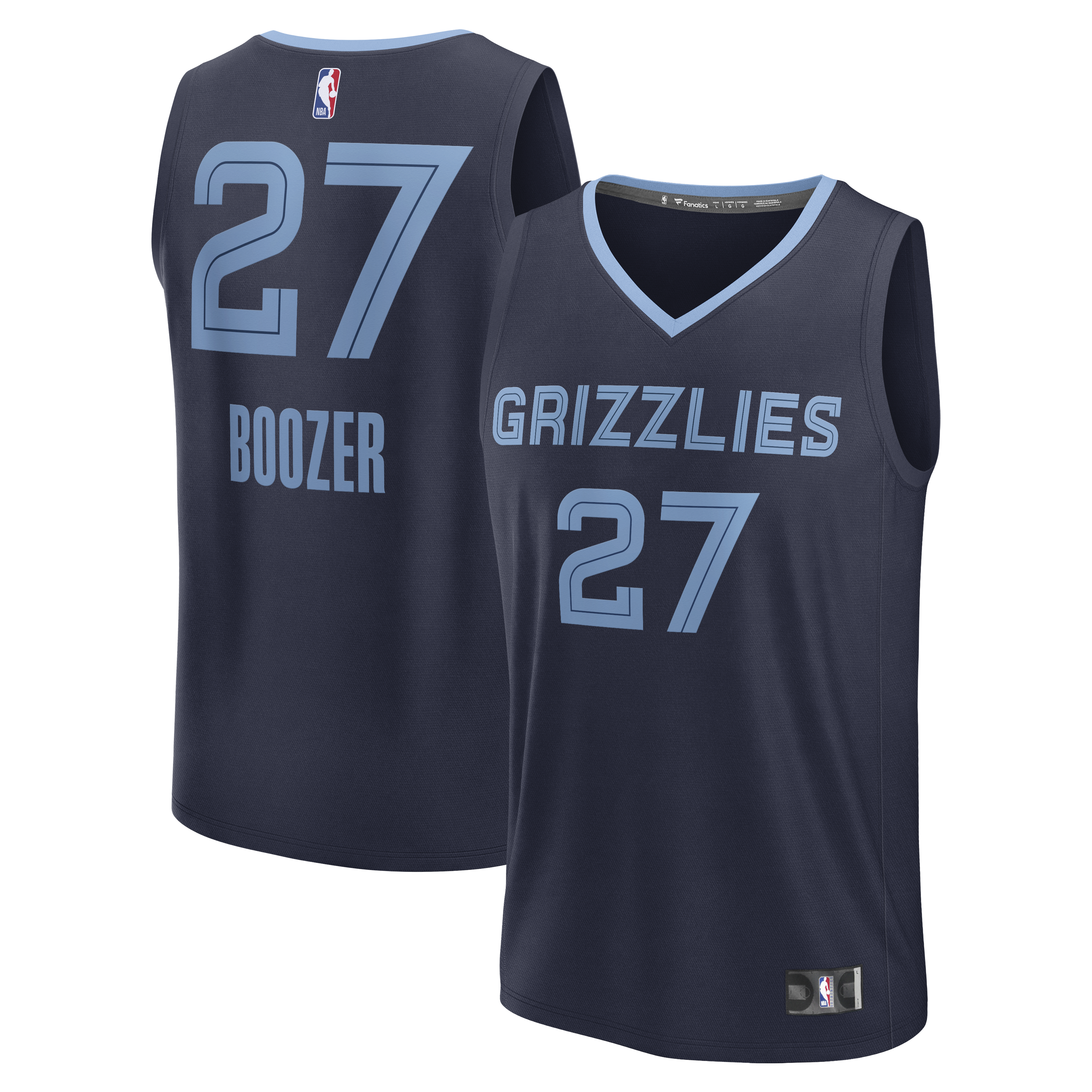 Women's Memphis Grizzlies 2026 Navy Icon Jersey