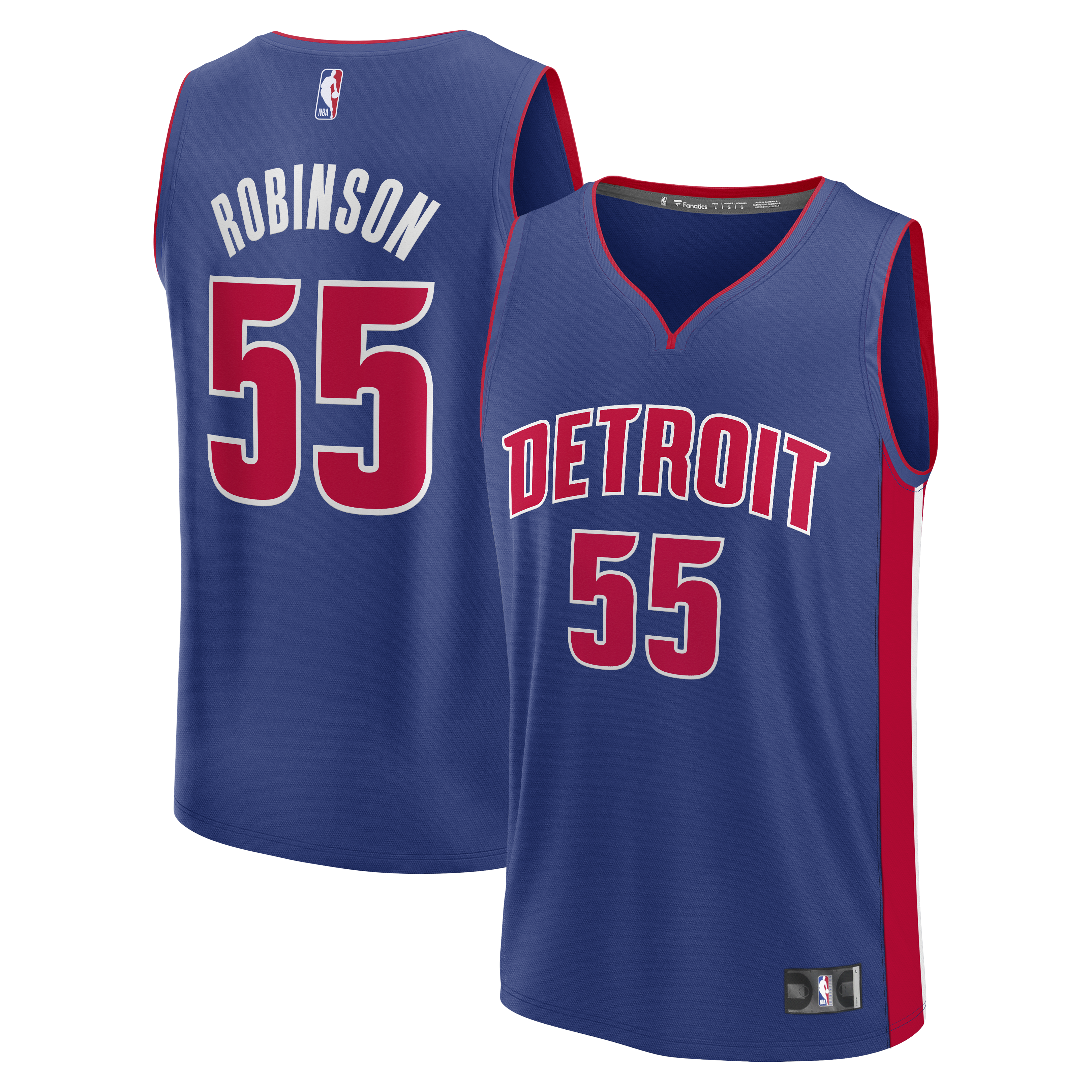 Men's Detroit Pistons Blue Icon Jersey