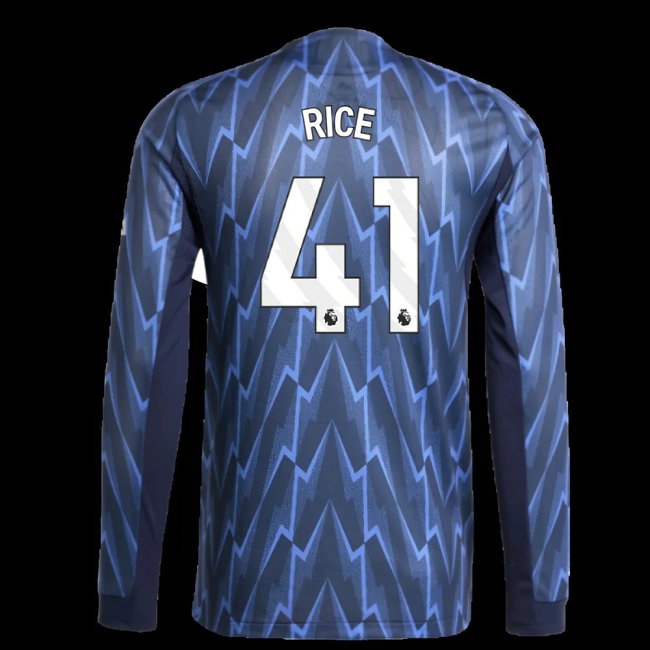 Men's Arsenal 2025/26 Away Long Sleeve Jersey