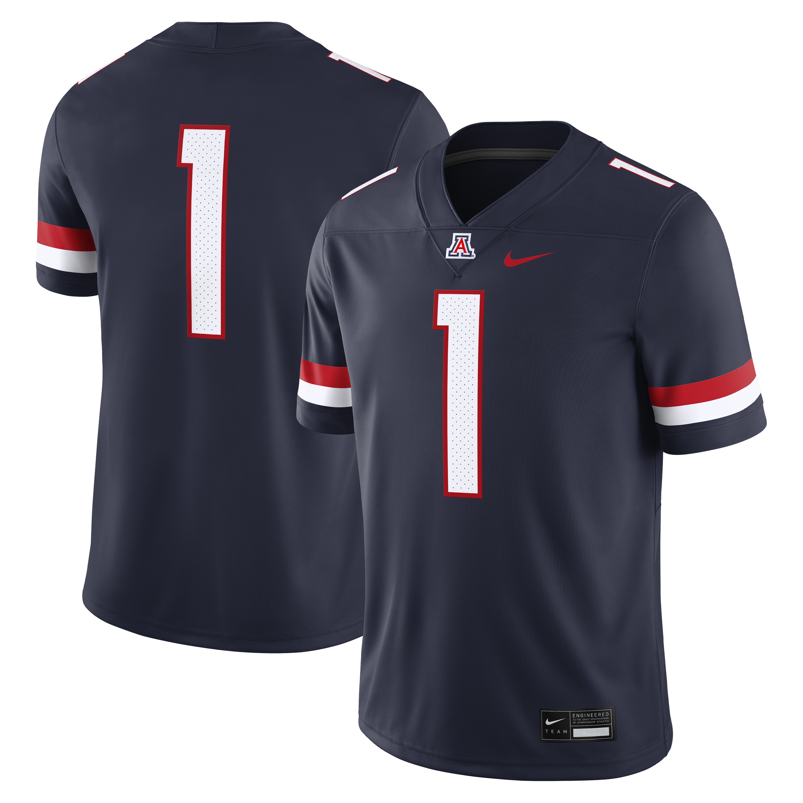 Men's Arizona Wildcats Navy Game Jersey