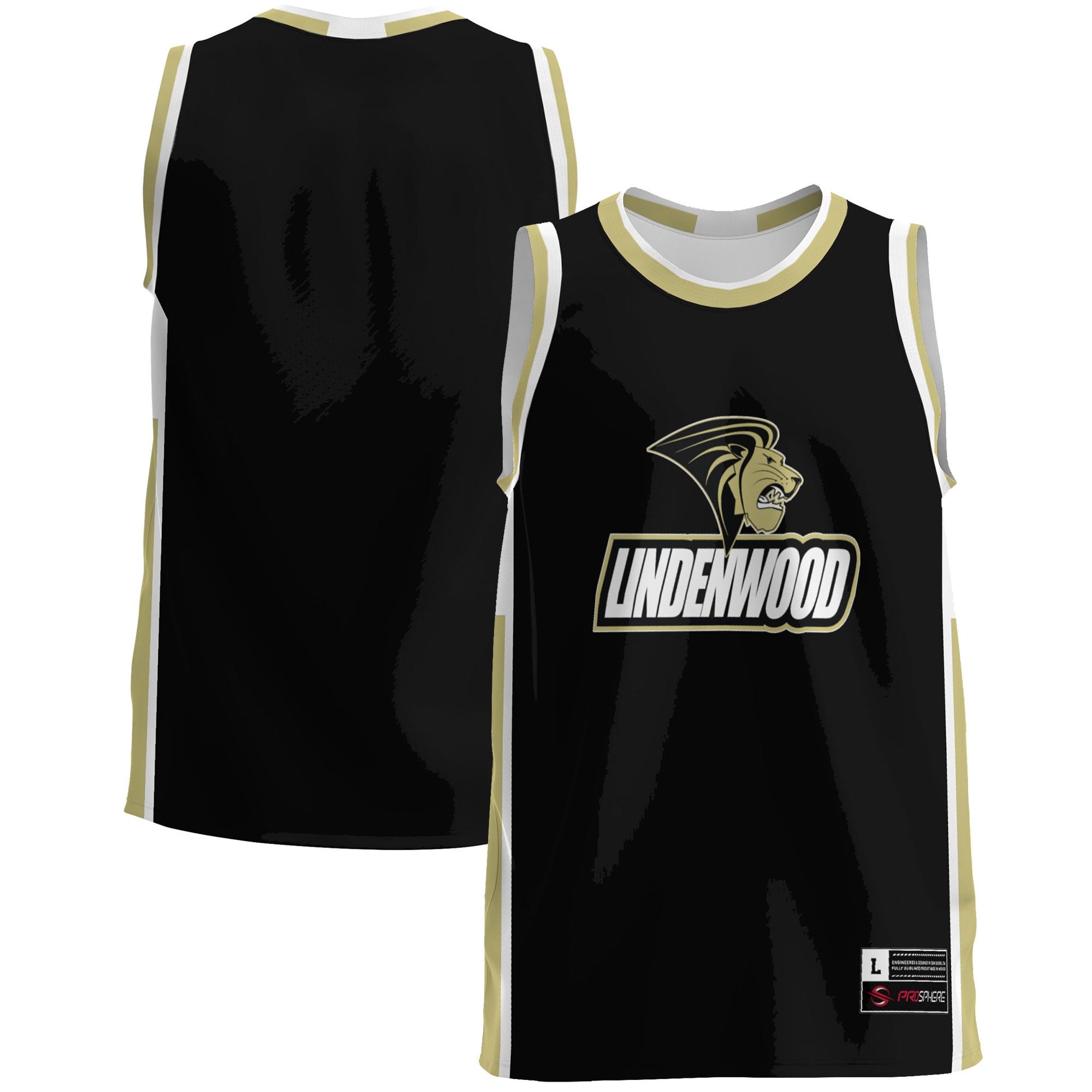 Men's Lindenwood Lions Gold Jersey