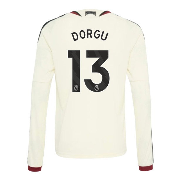Kids' Man Utd 2026/27 Third Long Sleeve Jersey