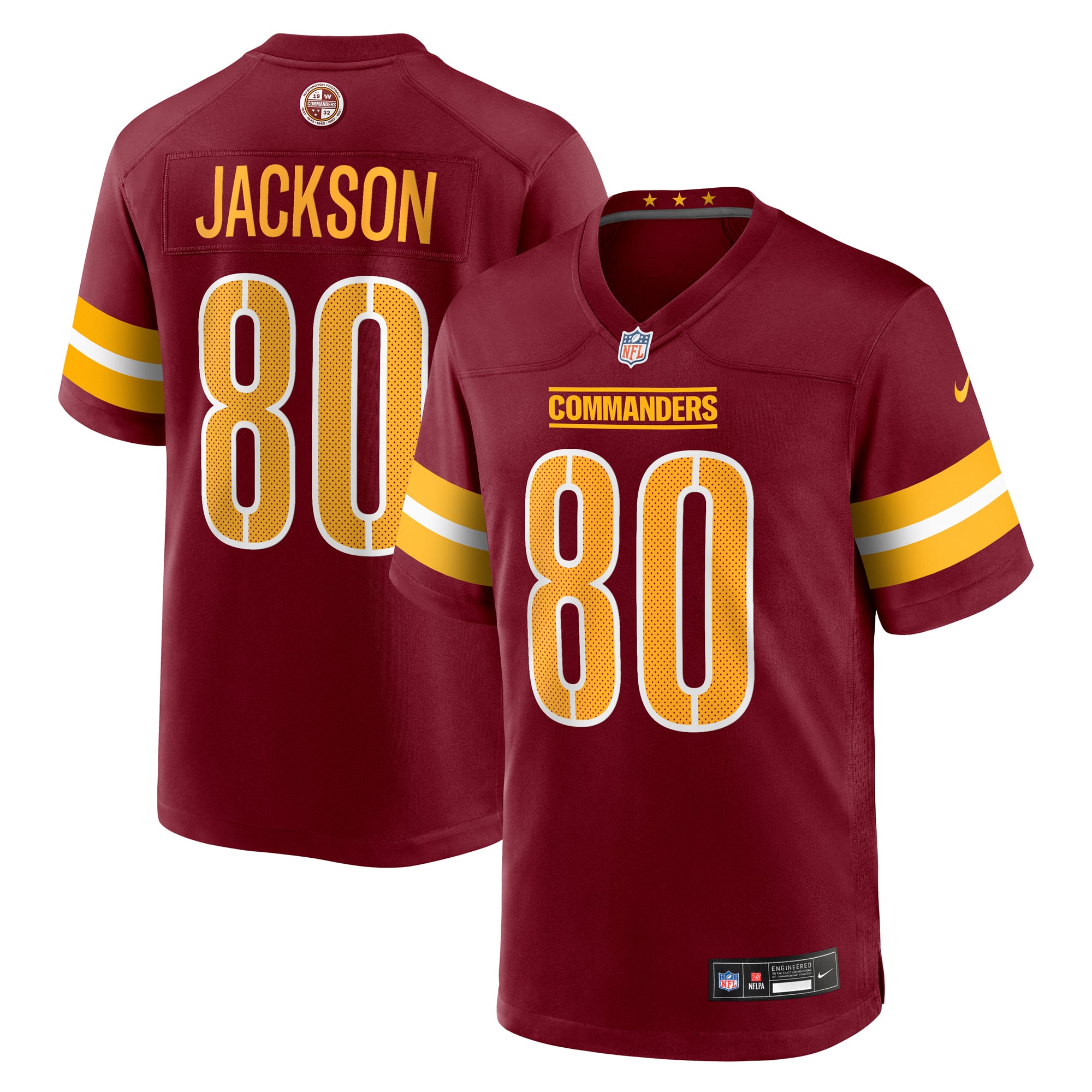 Men's Washington Commanders Burgundy Game Jersey