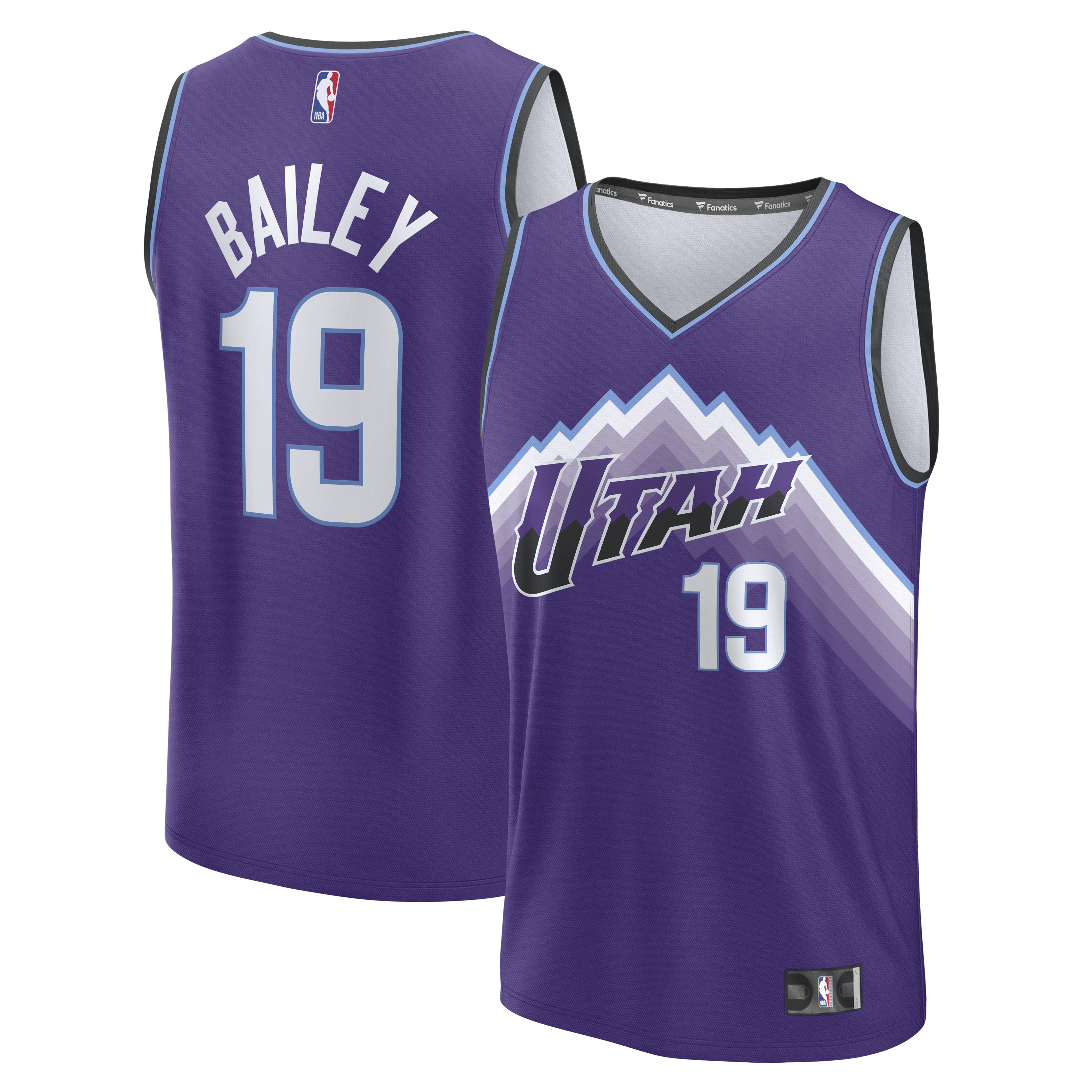 Kids' Utah Jazz Purple Icon Replica Jersey