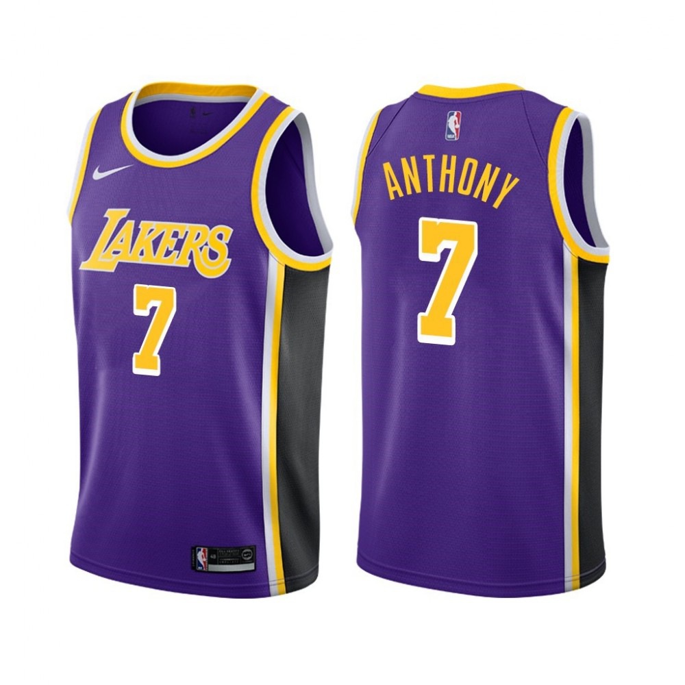 Men's Los Angeles Lakers Purple Statement Swingman Jersey