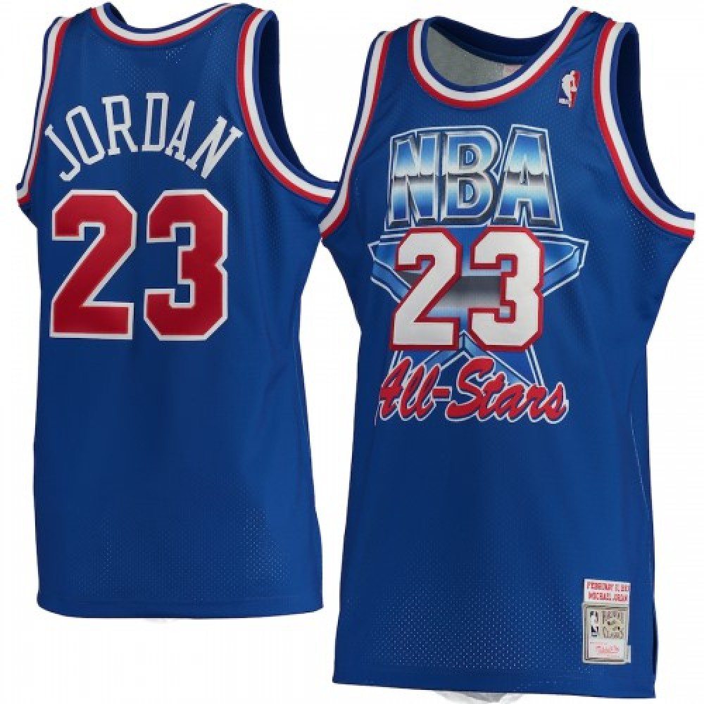 Kids' Michael Jordan Blue Throwback Game Jersey