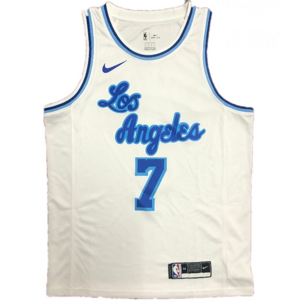 Men's Los Angeles Lakers White Classic Swingman Jersey