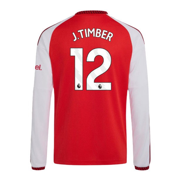 Kids' Arsenal 2026/27 Home Long Sleeve Jersey