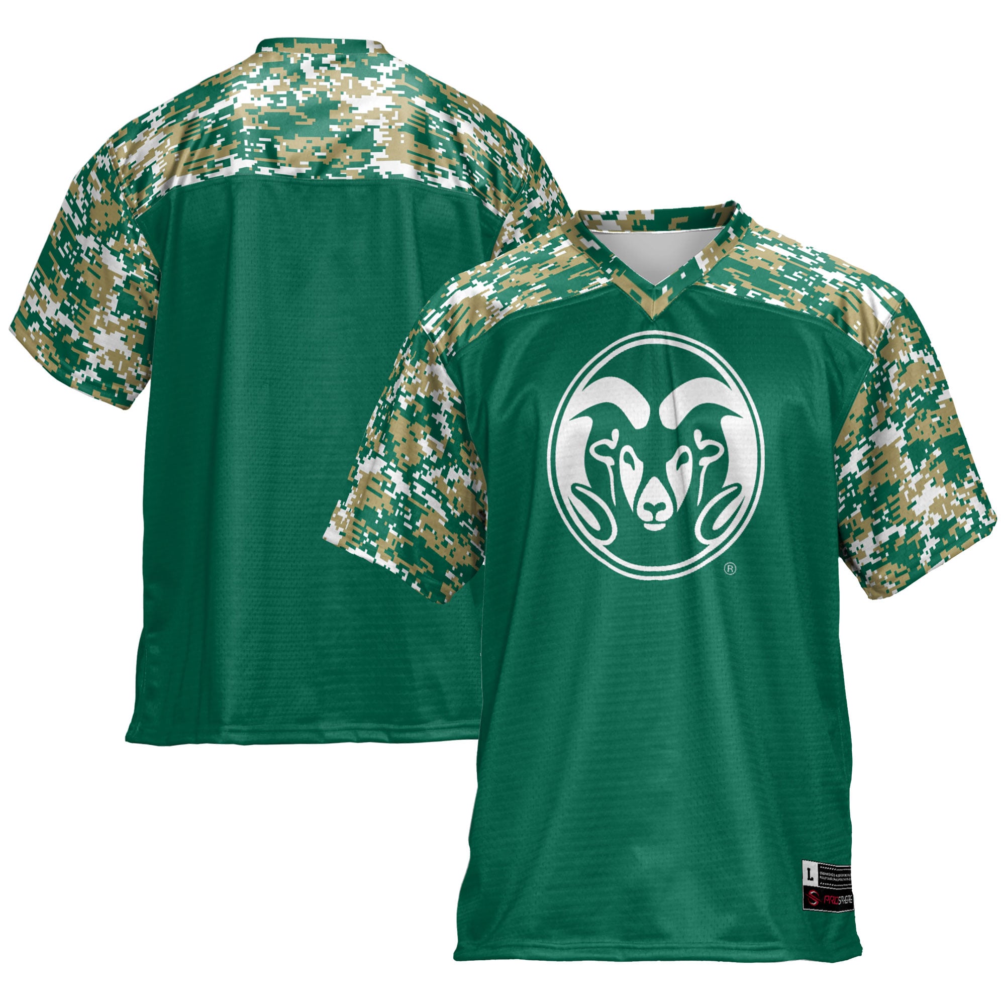 Men's Colorado State Rams Green Jersey