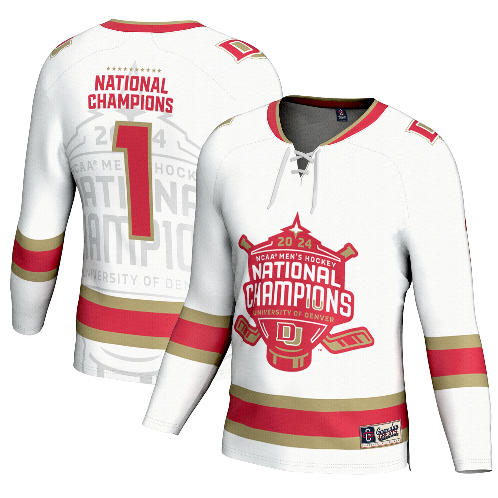 Women's Denver Pioneers 2024 White Fashion Jersey