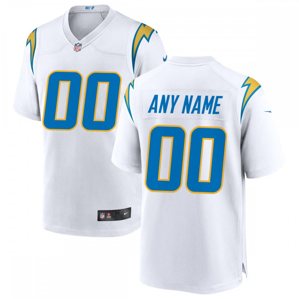 Kids' Los Angeles Chargers White Game Jersey