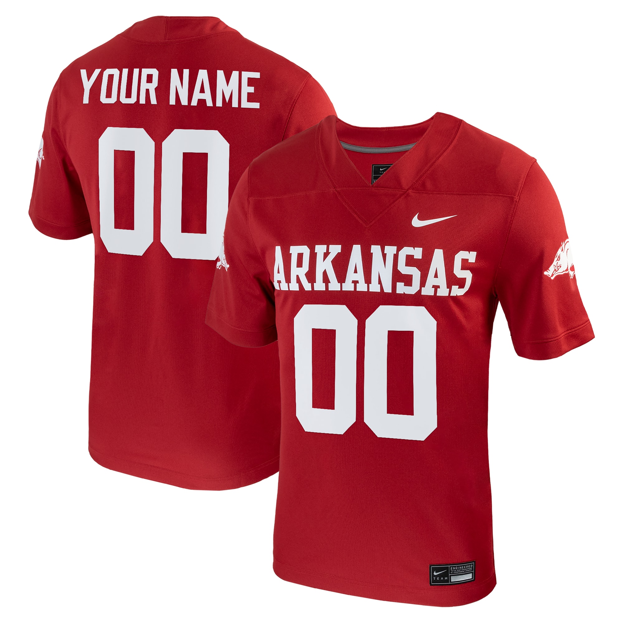 Kids' Arkansas Razorbacks Cardinal Game Jersey