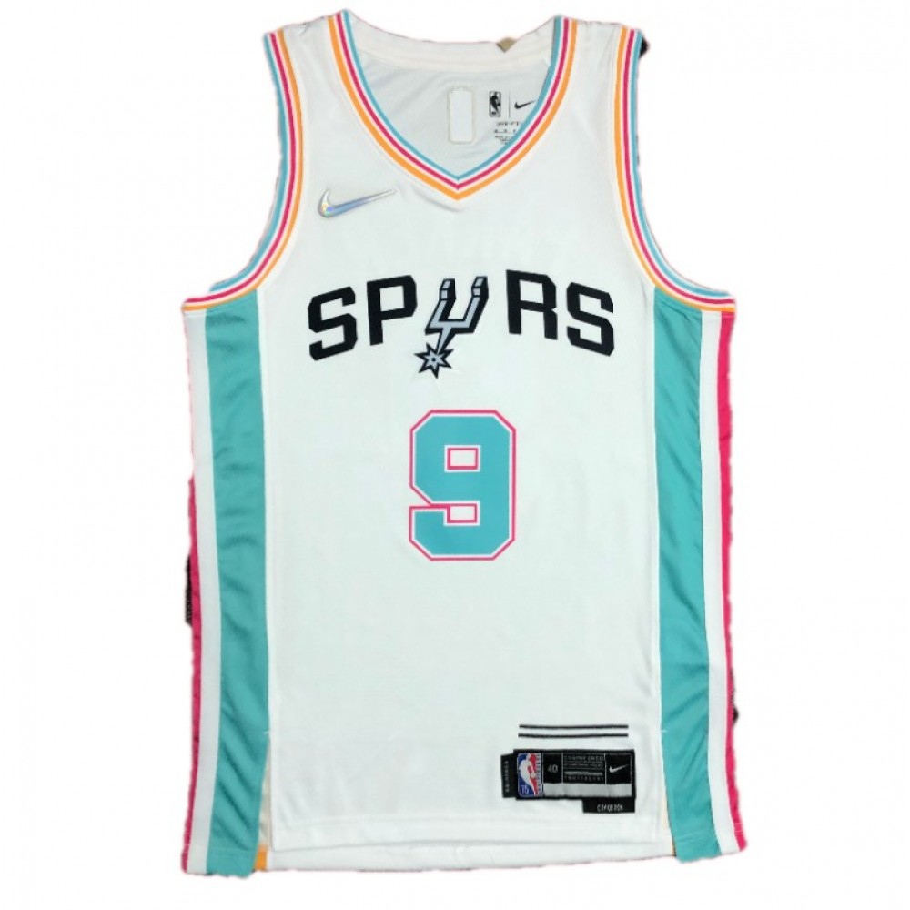Kids' San Antonio Spurs 2021/22 White City Swingman Jersey