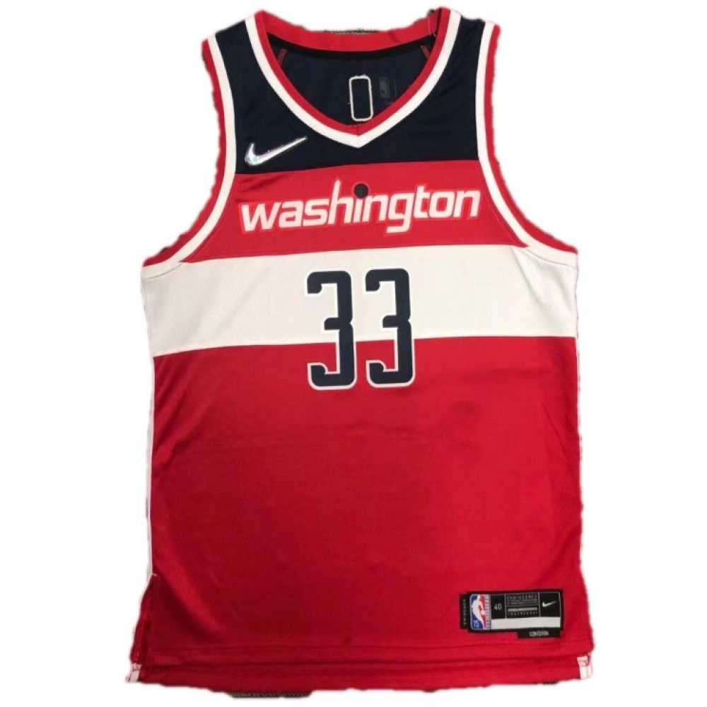Kids' Washington Wizards 2021/22 Red Icon Swingman Jersey