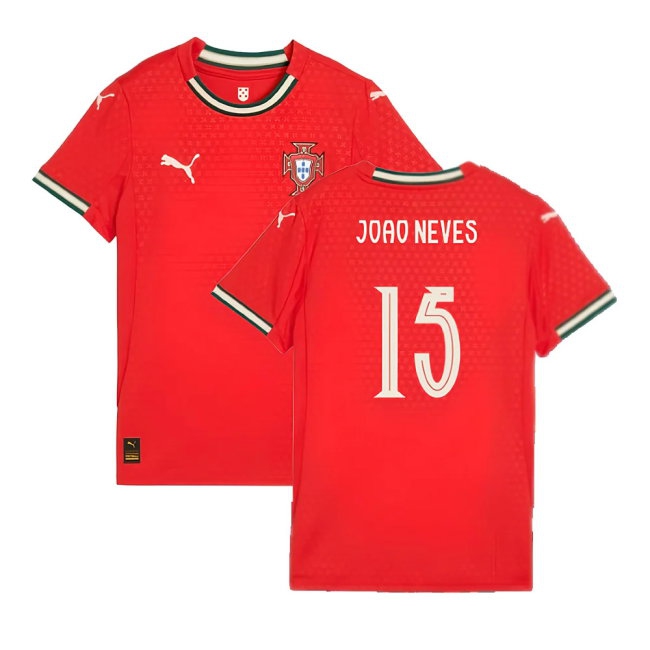Kids' Portugal 2025/26 Home Jersey