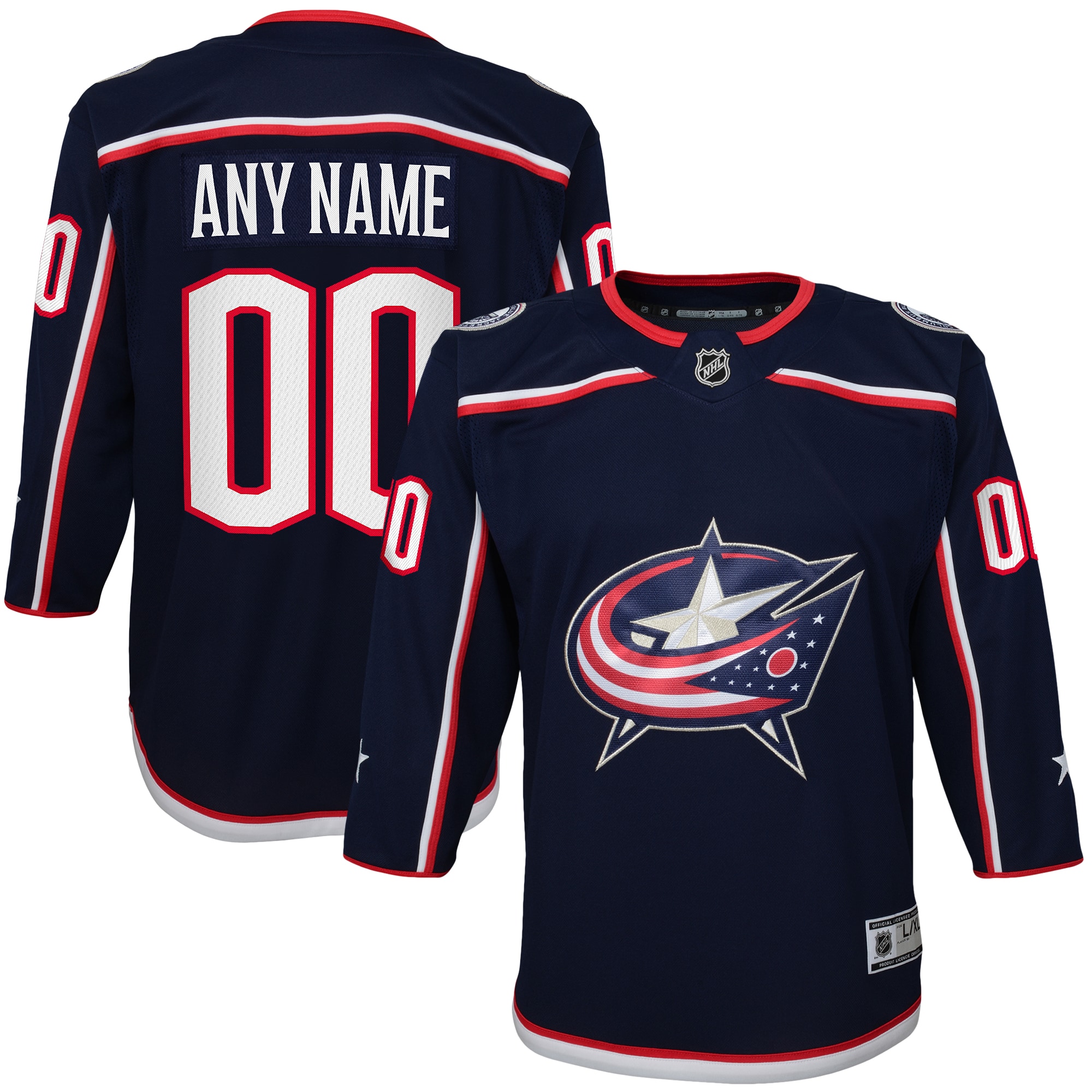 Kids' Columbus Blue Navy Home Jersey