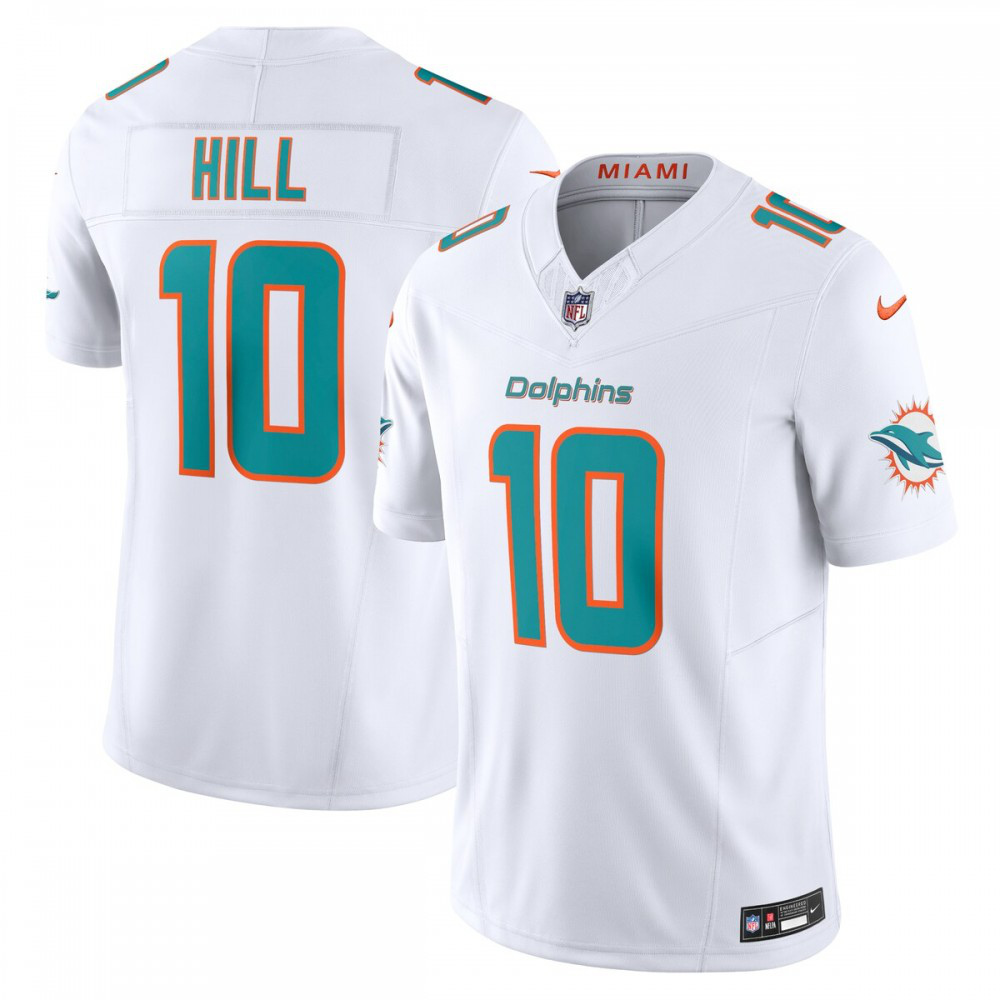Men's Miami Dolphins White Limited Jersey