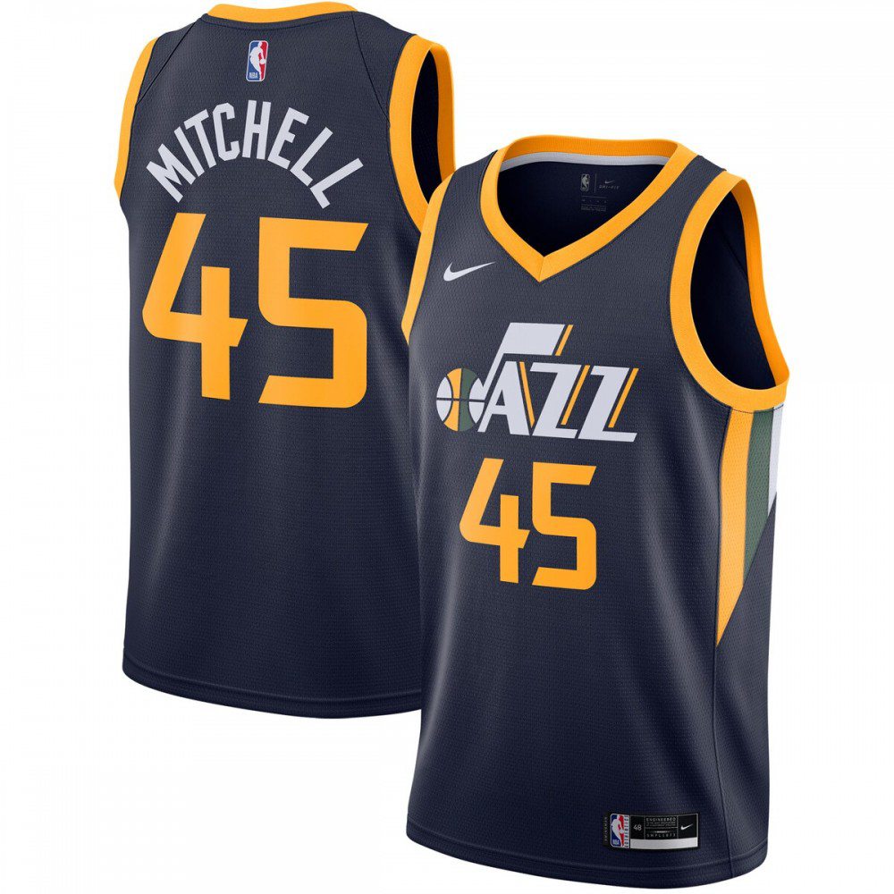 Men's Utah Jazz 2020/21 Navy Icon Swingman Jersey
