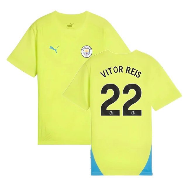 Kids' Trainings MAN City 2024/25 Yellow City Training Jersey