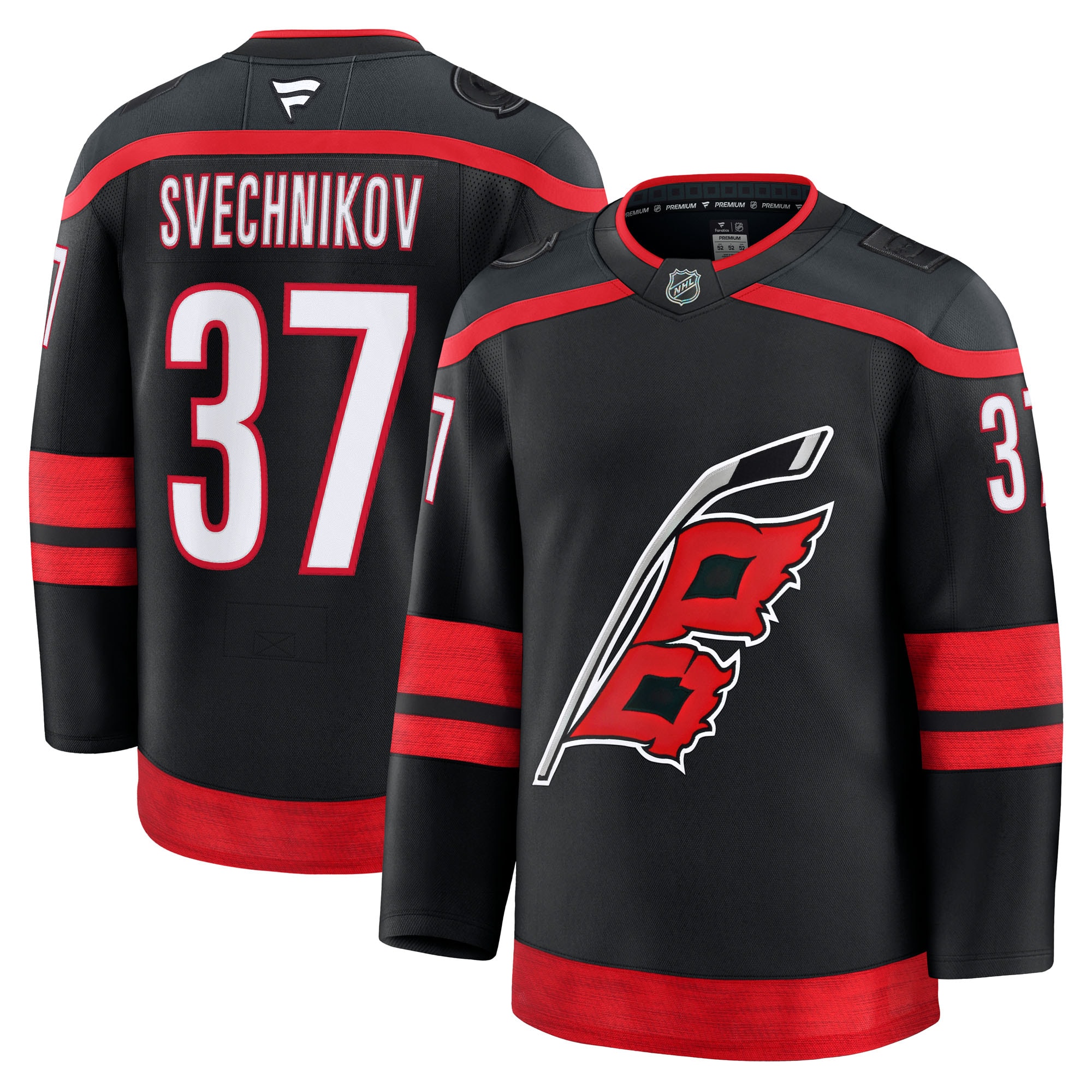 Men's Carolina Hurricanes Black Home Jersey